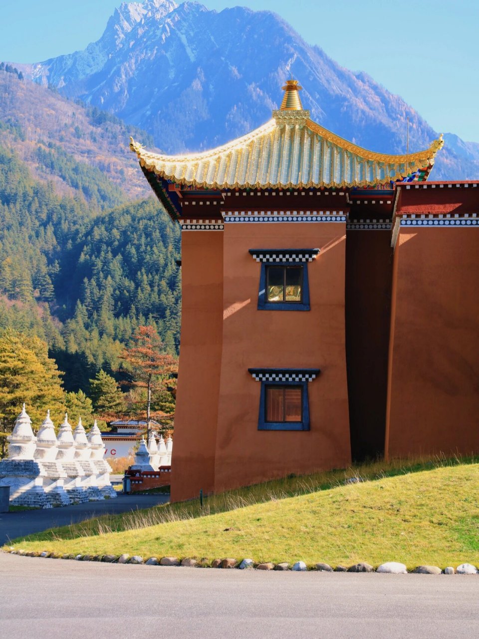 隐藏在扎如沟里的小众秘境|阳光下的扎如寺 扎如寺特别小众 游客少