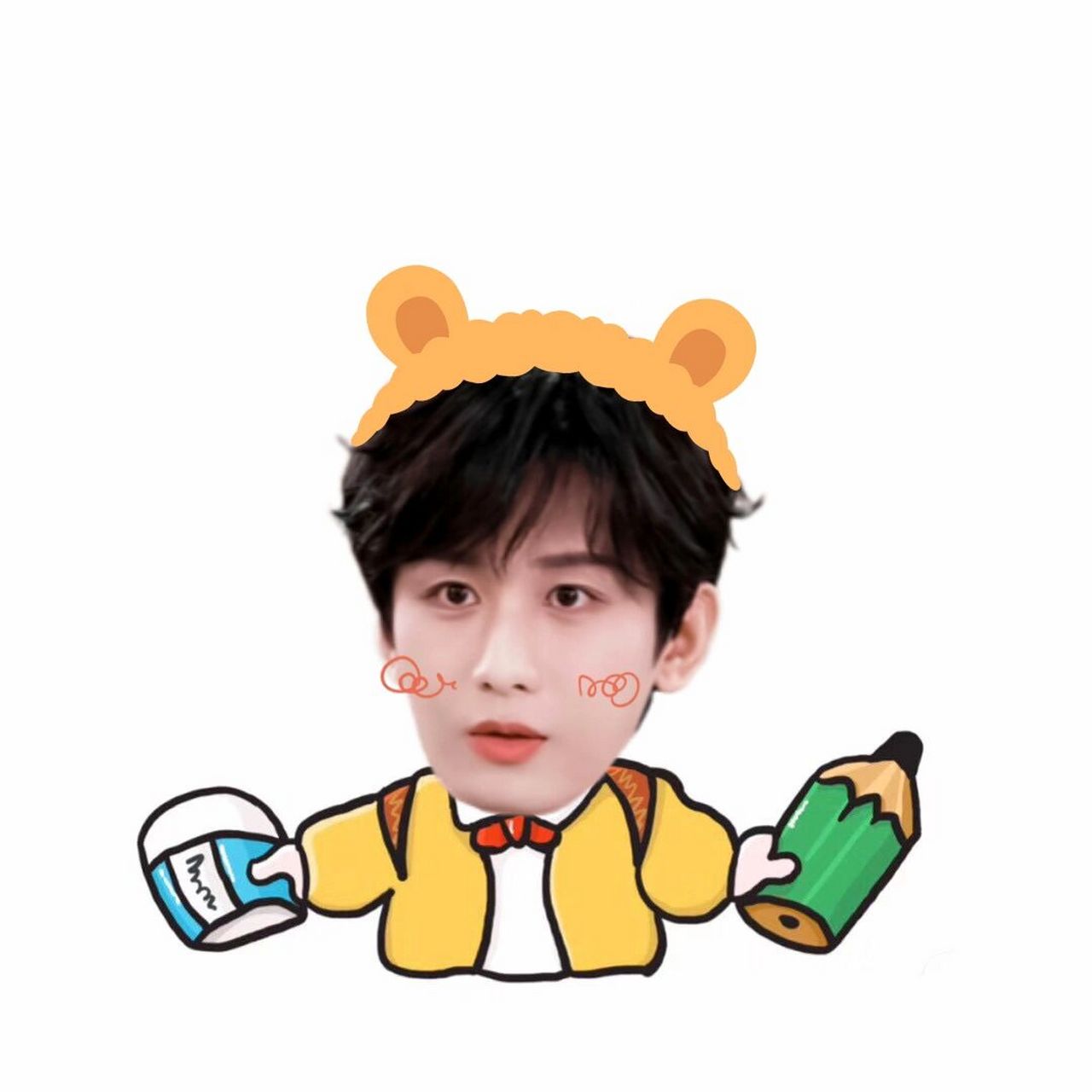卡通头像|成毅 可可爱爱淇淇来一波