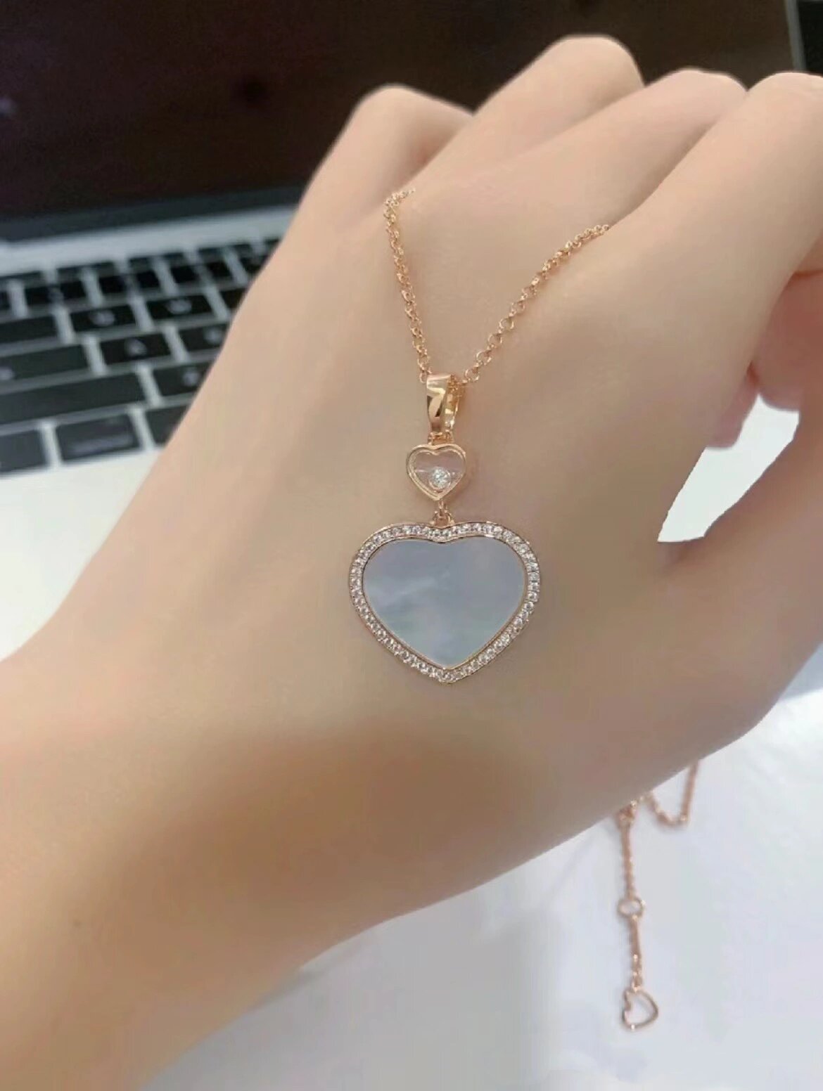 给大家安利一波78萧邦爱心项链