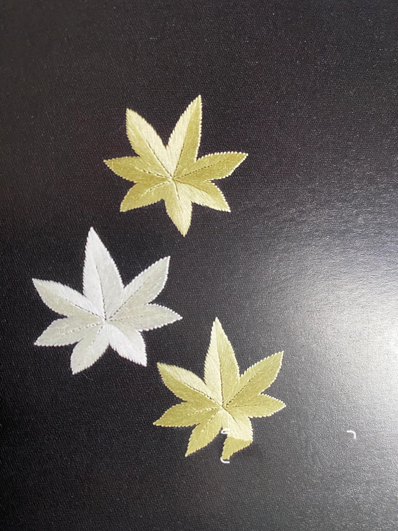 刺绣枫叶93图案欣赏,附图案说明