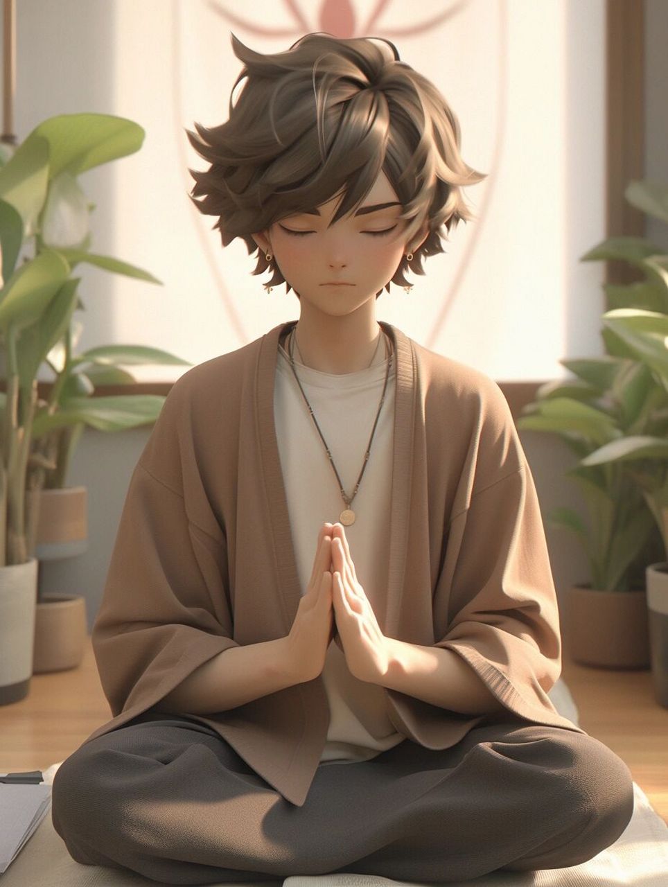 【男生头像】打坐冥想头像,佛系男生  男生版,打坐头像.