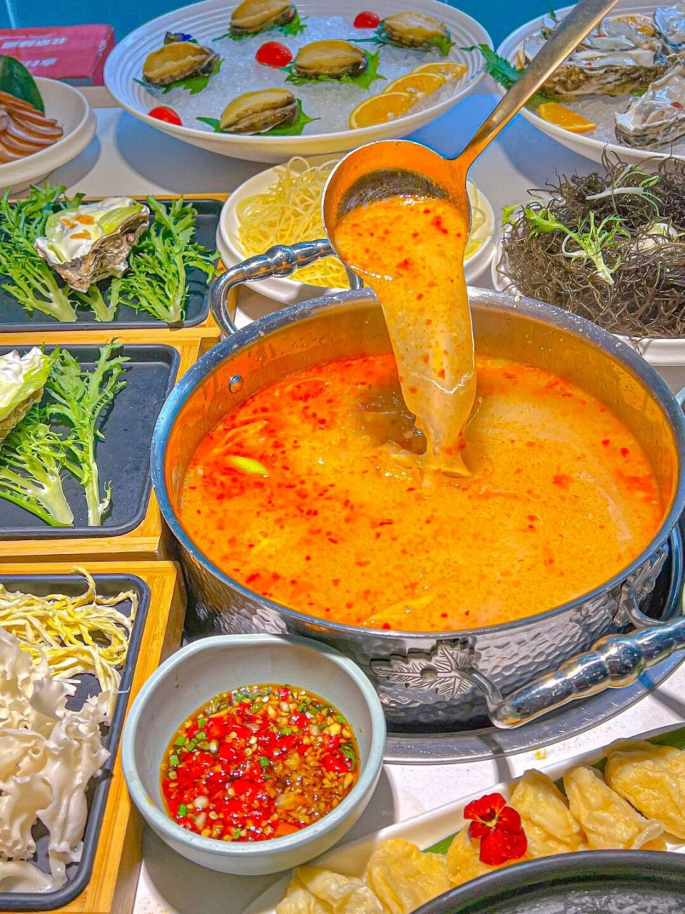 感谢贾乃亮05让我吃到三亚超正宗糟粕醋火锅 本地人必吃的糟粕醋