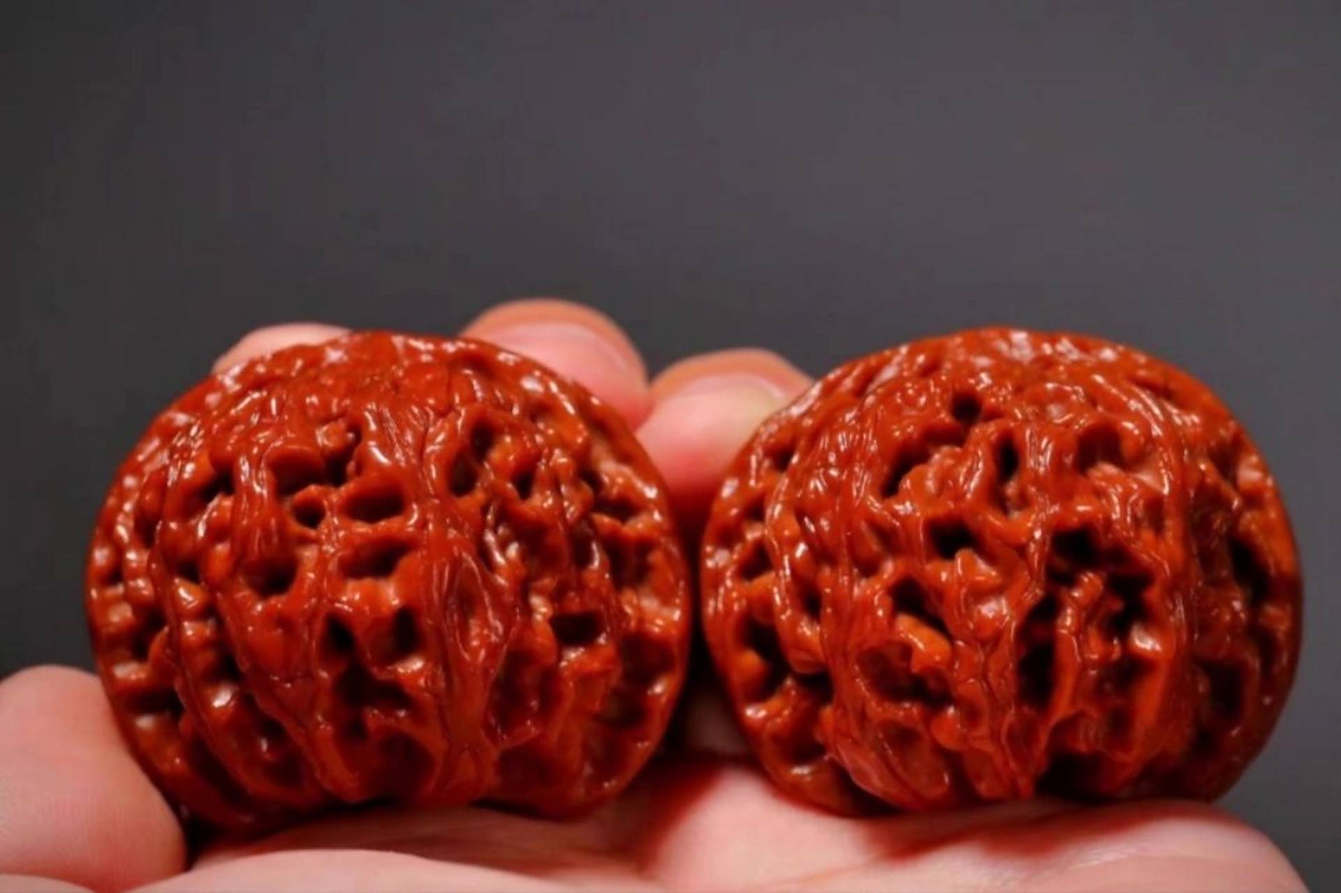 文玩核桃品种介绍(三)苹果园狮子头 苹果园狮子头 原产地02北京