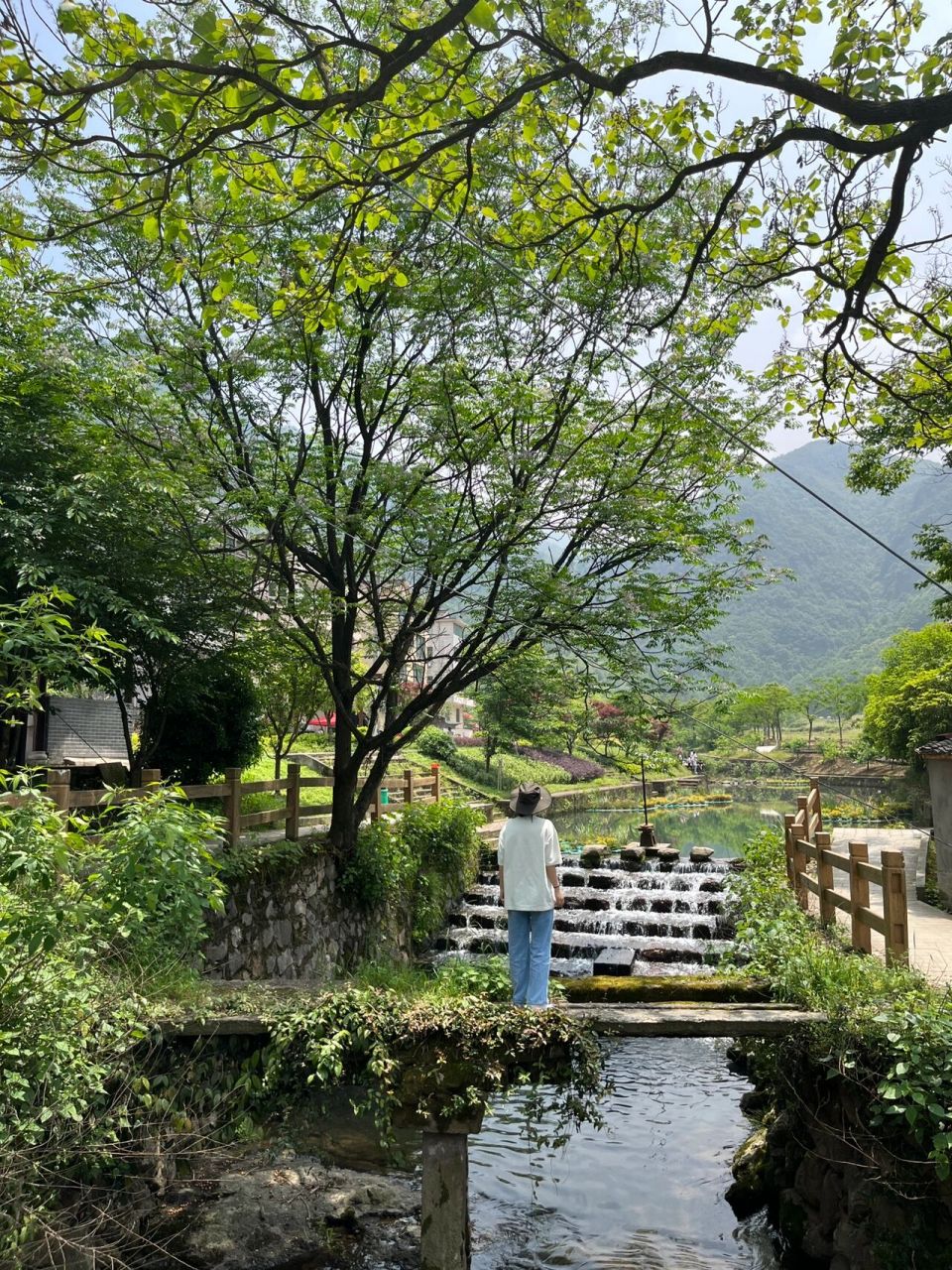 赤岸松瀑山风景区图片