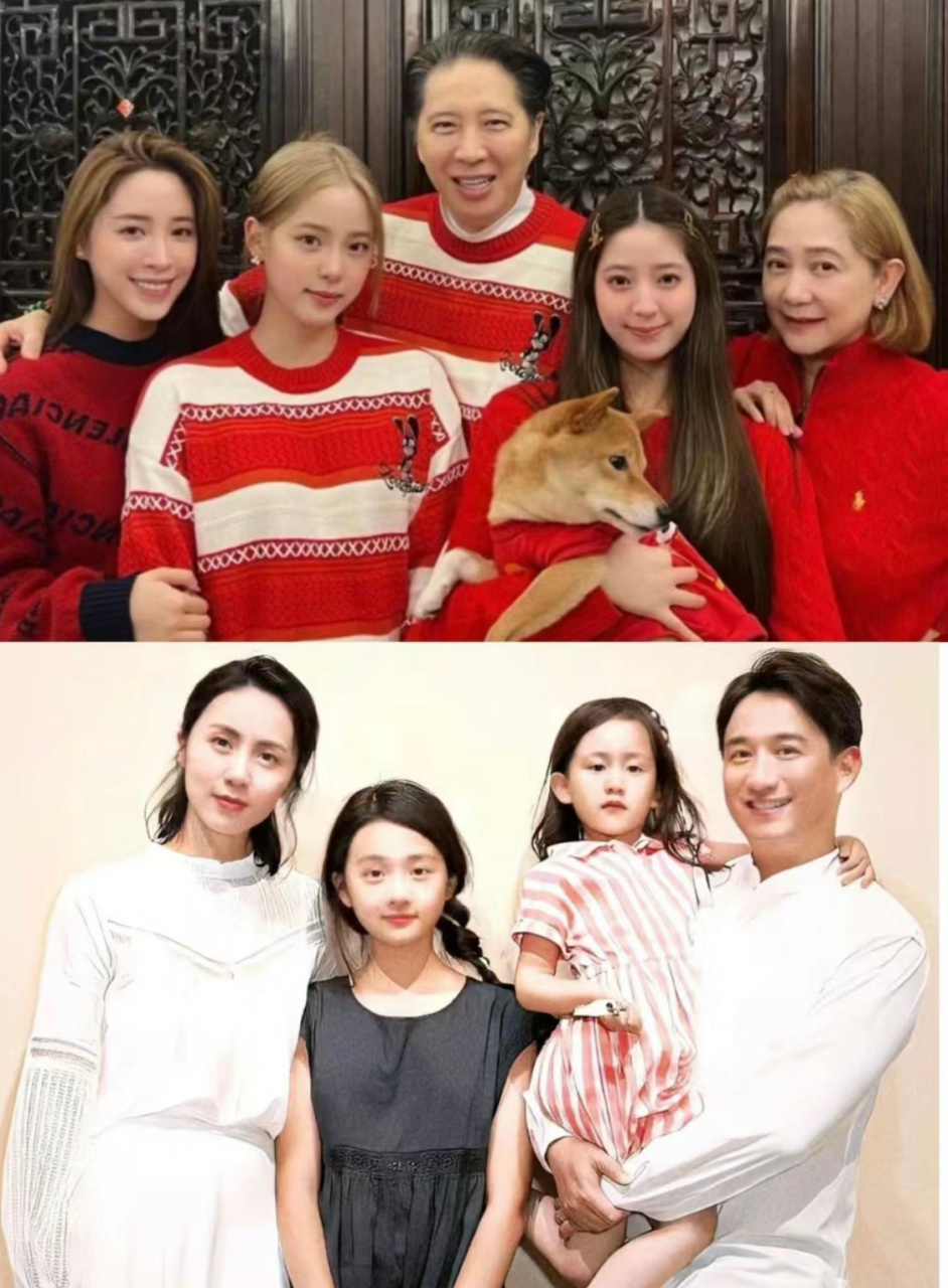 黄磊家基因还算公平黄多多和妹妹各有千秋,欧阳娜娜家就太偏心了