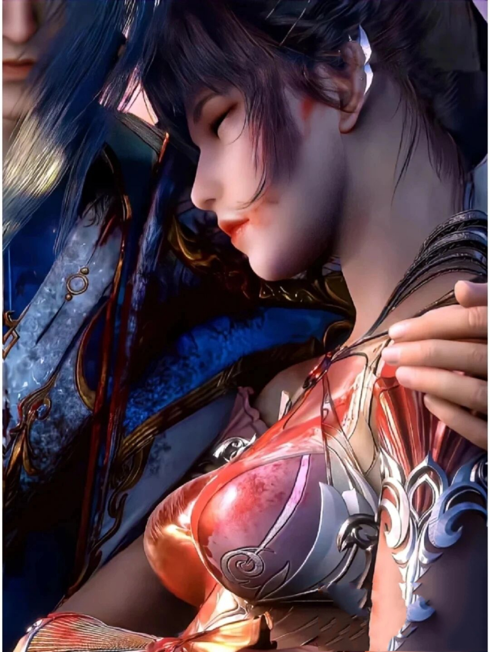 小舞受伤的样子,你们心痛吗?