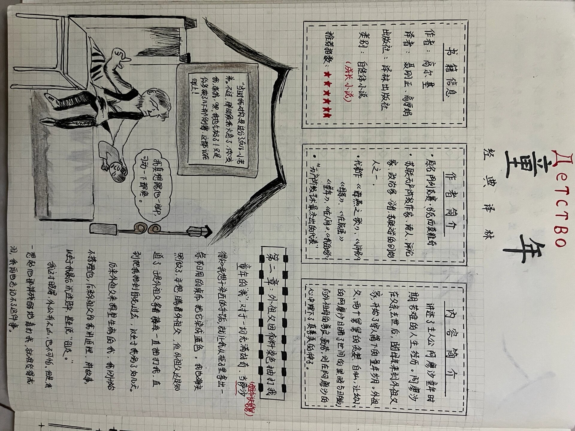 《童年》读书手帐