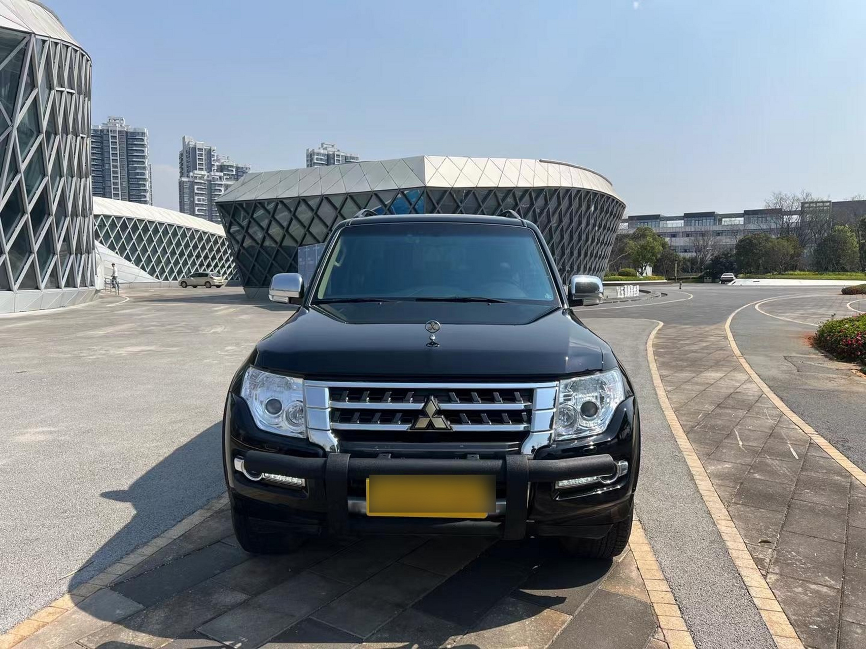 三菱 帕杰罗 金标三门版v87,2019年差几天上牌,6缸3.