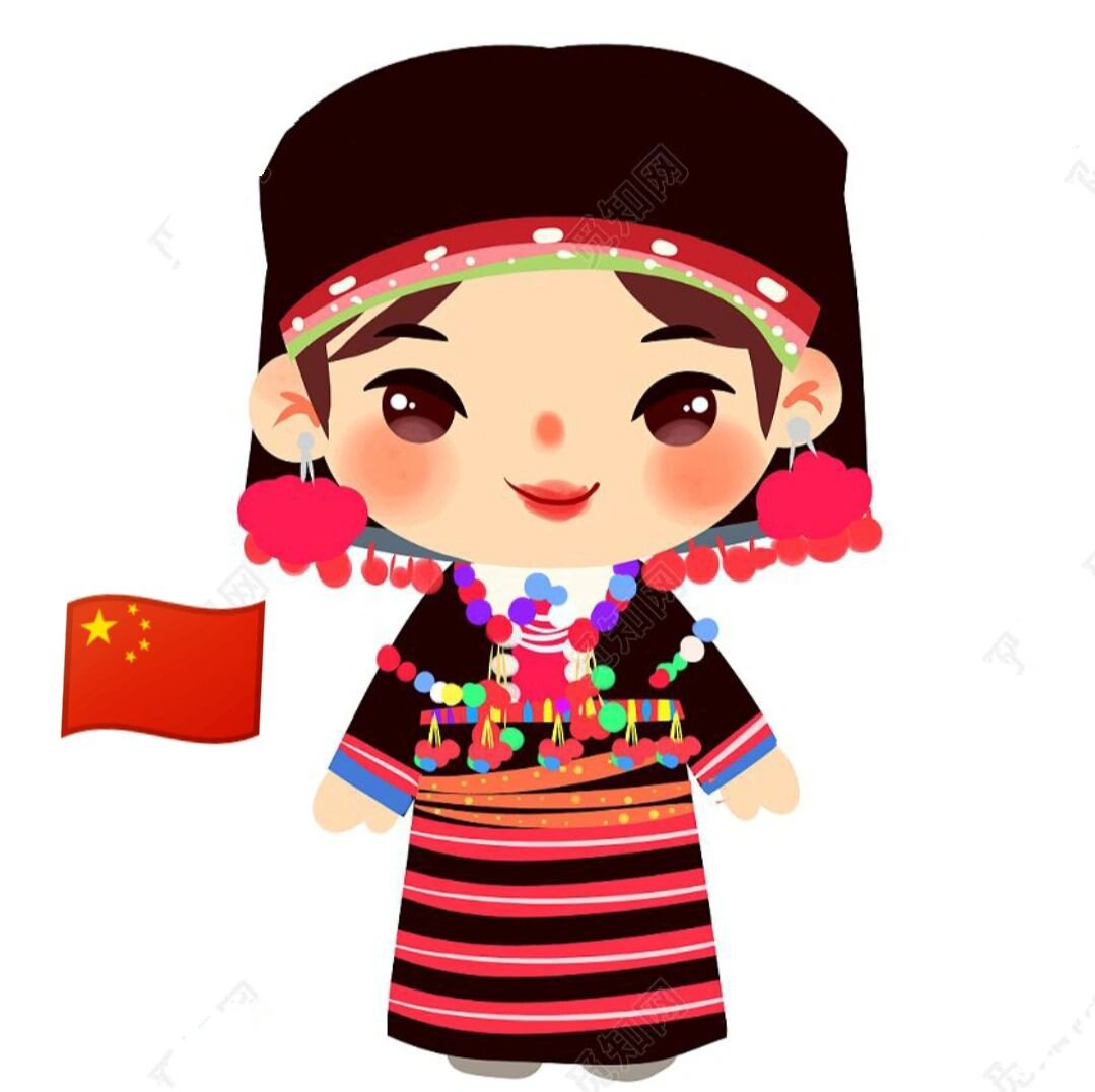 中国9899德昂族传统服饰 德昂族,是中国和缅甸交界地区的山地少数