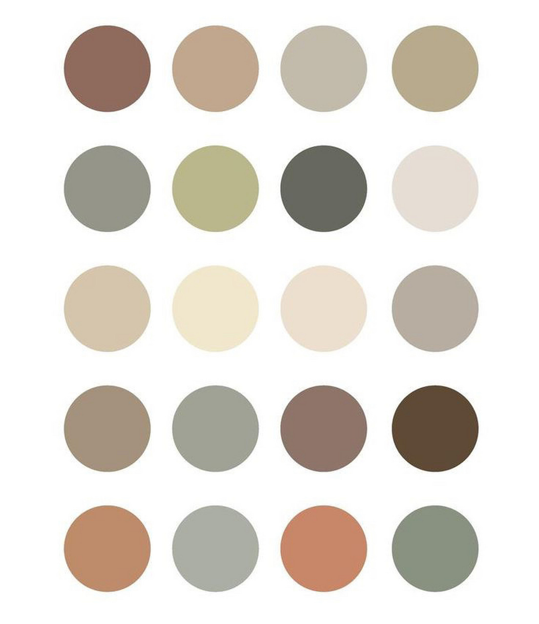 每日参考图74|一组圆形色卡 应uu们的要求送福利～