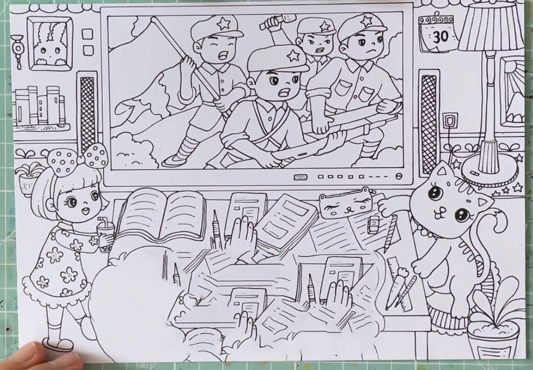 我心中的英雄主题——抗日英雄