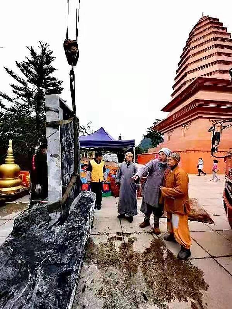 河池都安安福寺,一个神圣,神奇,神秘的寺 到了安福寺,一定一定一定要