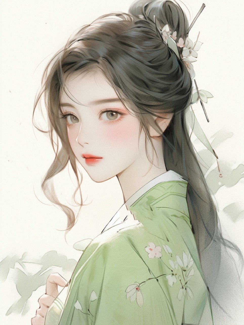 汉服小姐姐|国风美少女|古风美女唯美壁纸