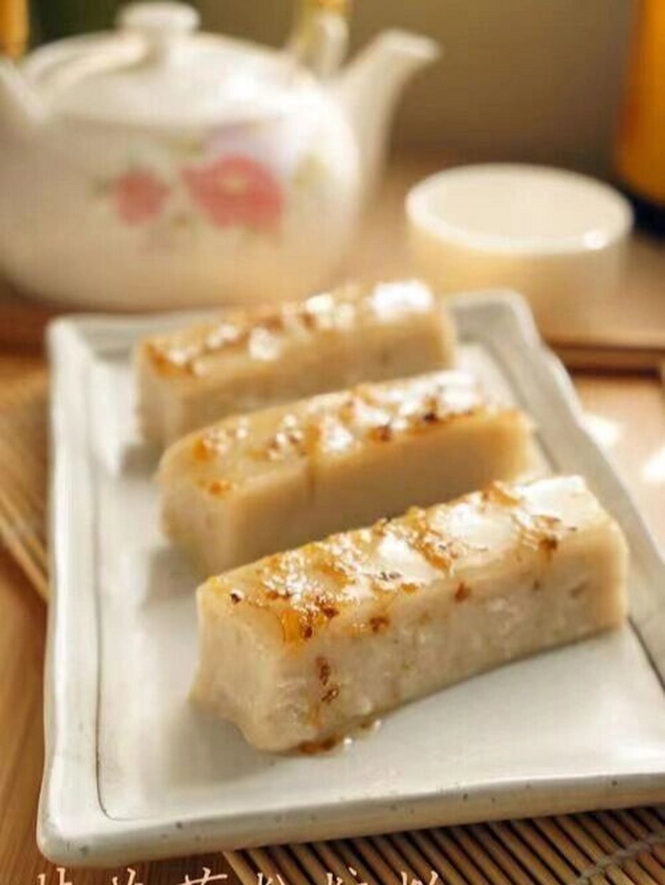 古代糕点|藕粉桂花糖糕  年夜饭绝绝子甜品 姐妹们,最近在家看剧,咱就