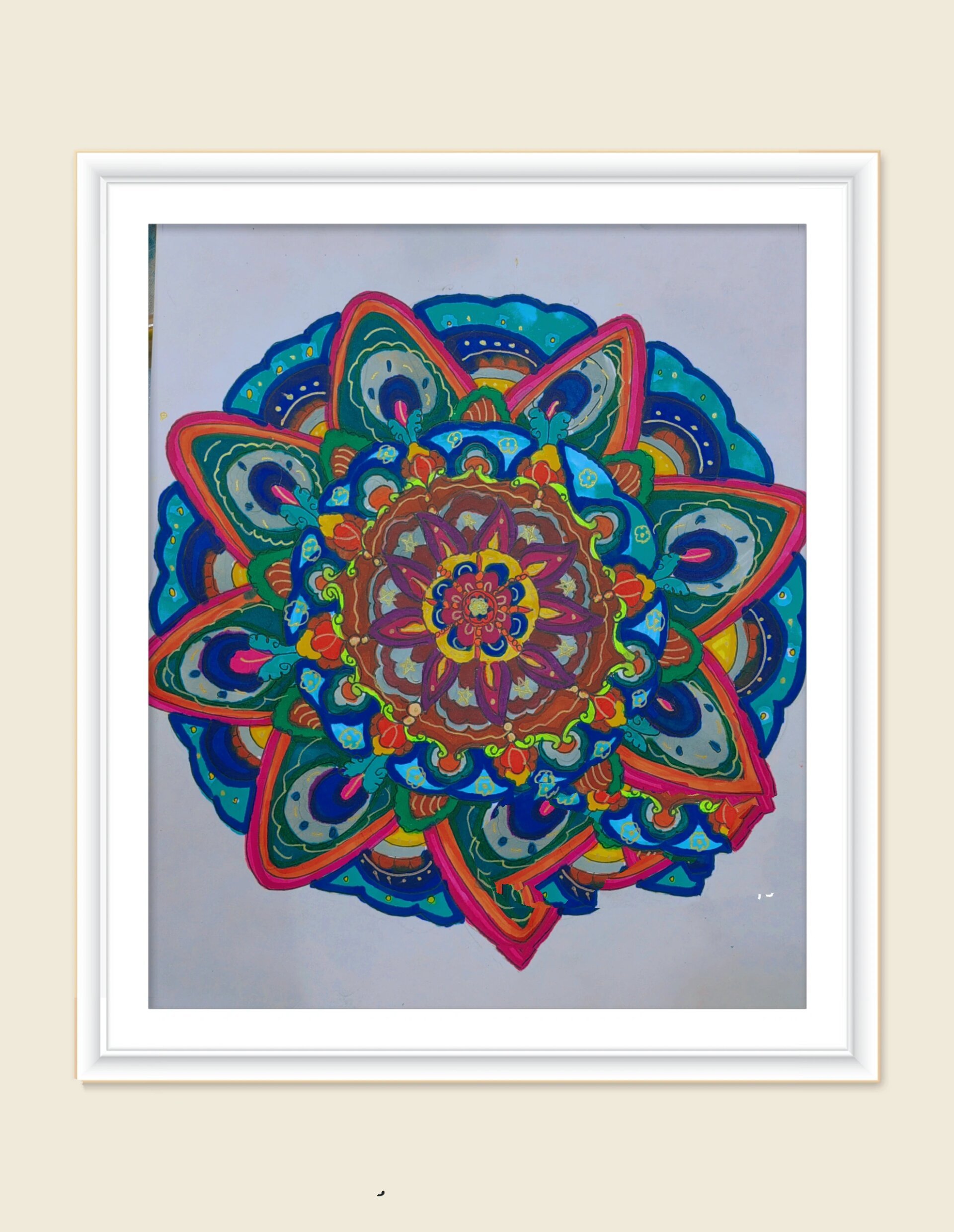 国潮|中国敦煌壁画之藻井