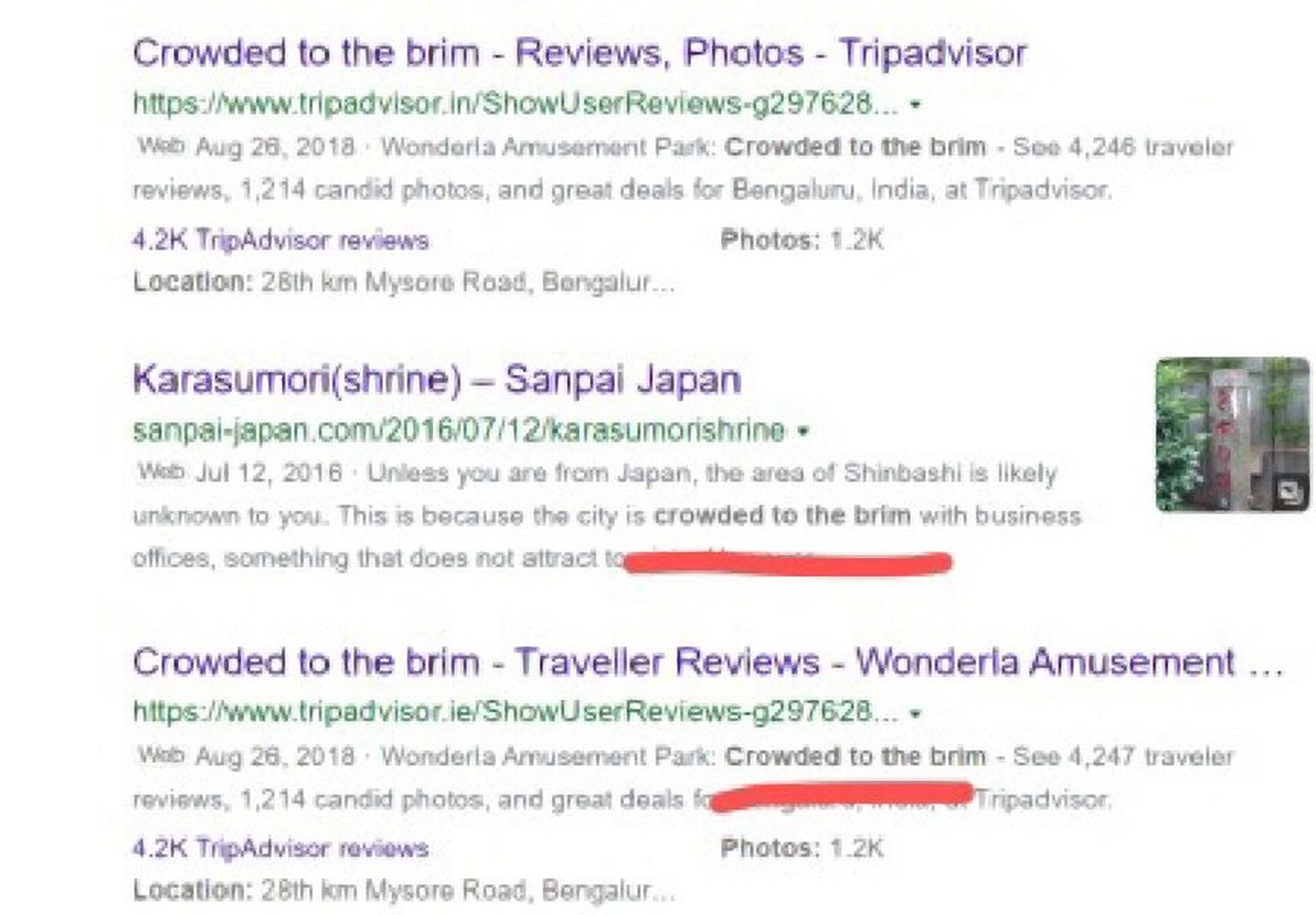 swarming with tourists - 游客如织 例句:the forbidden city is