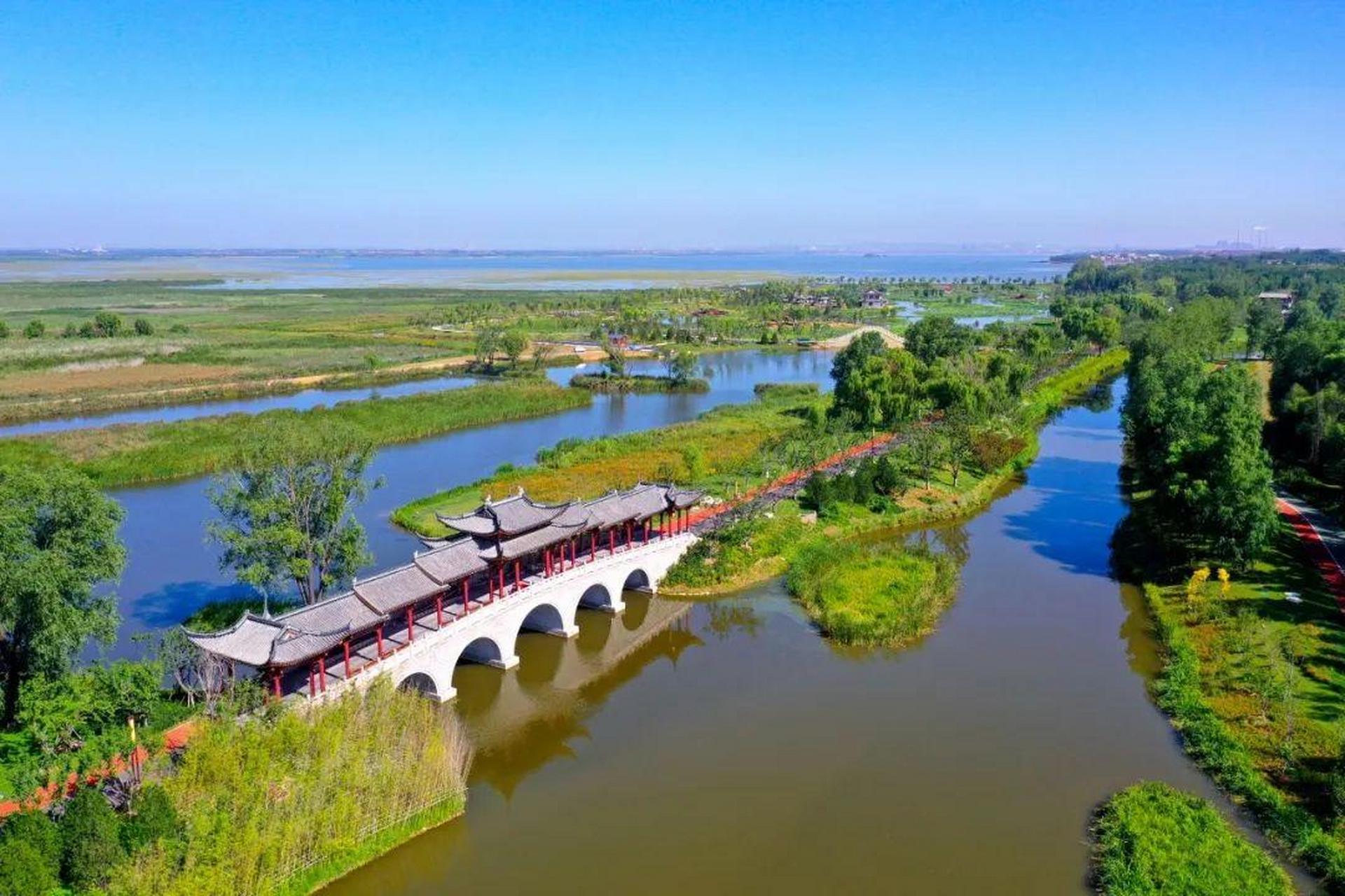 长治身边事日前,长治市浊漳河南源上秦至迎宾桥段河道生态修复综合