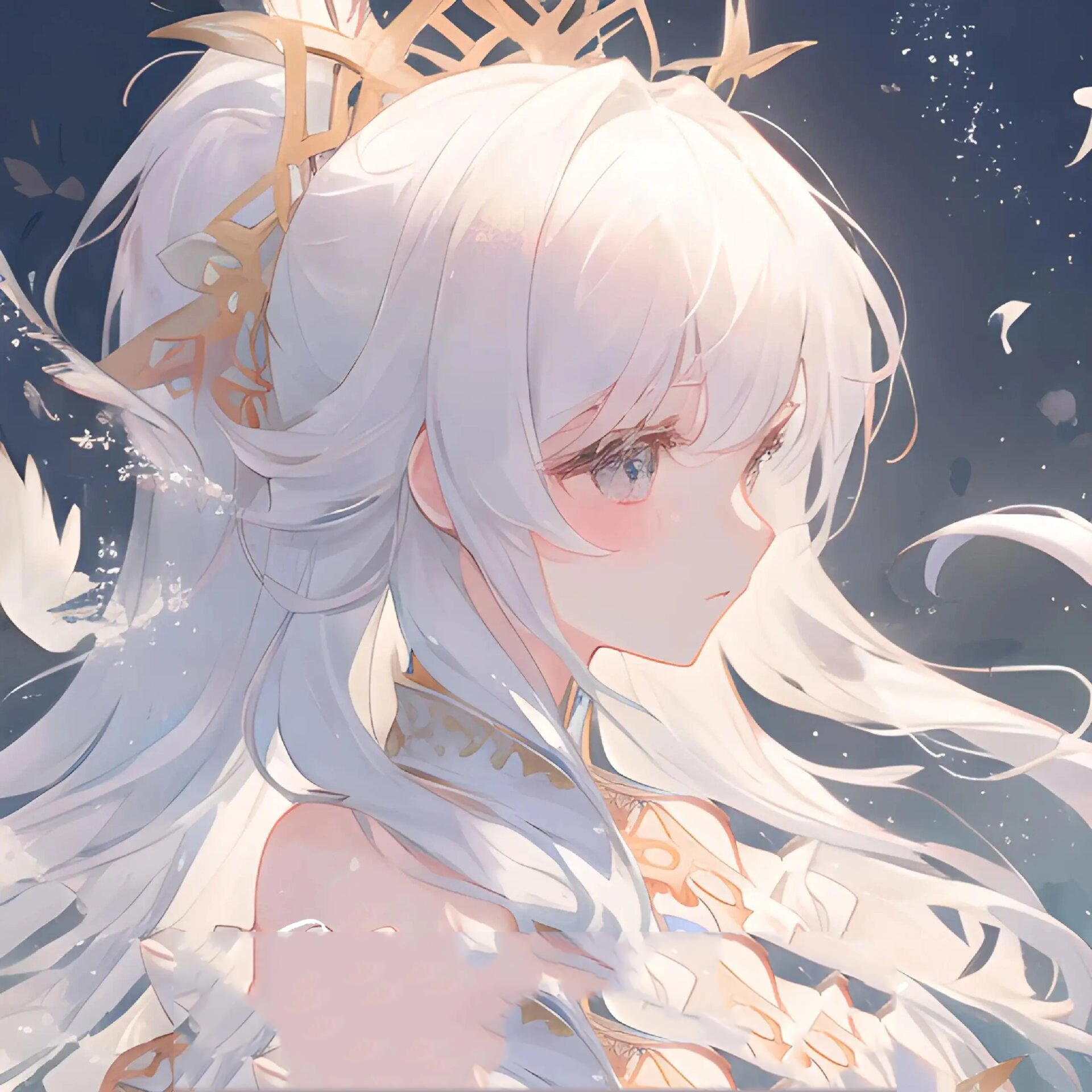 清辉了如雪|二次元女生头像