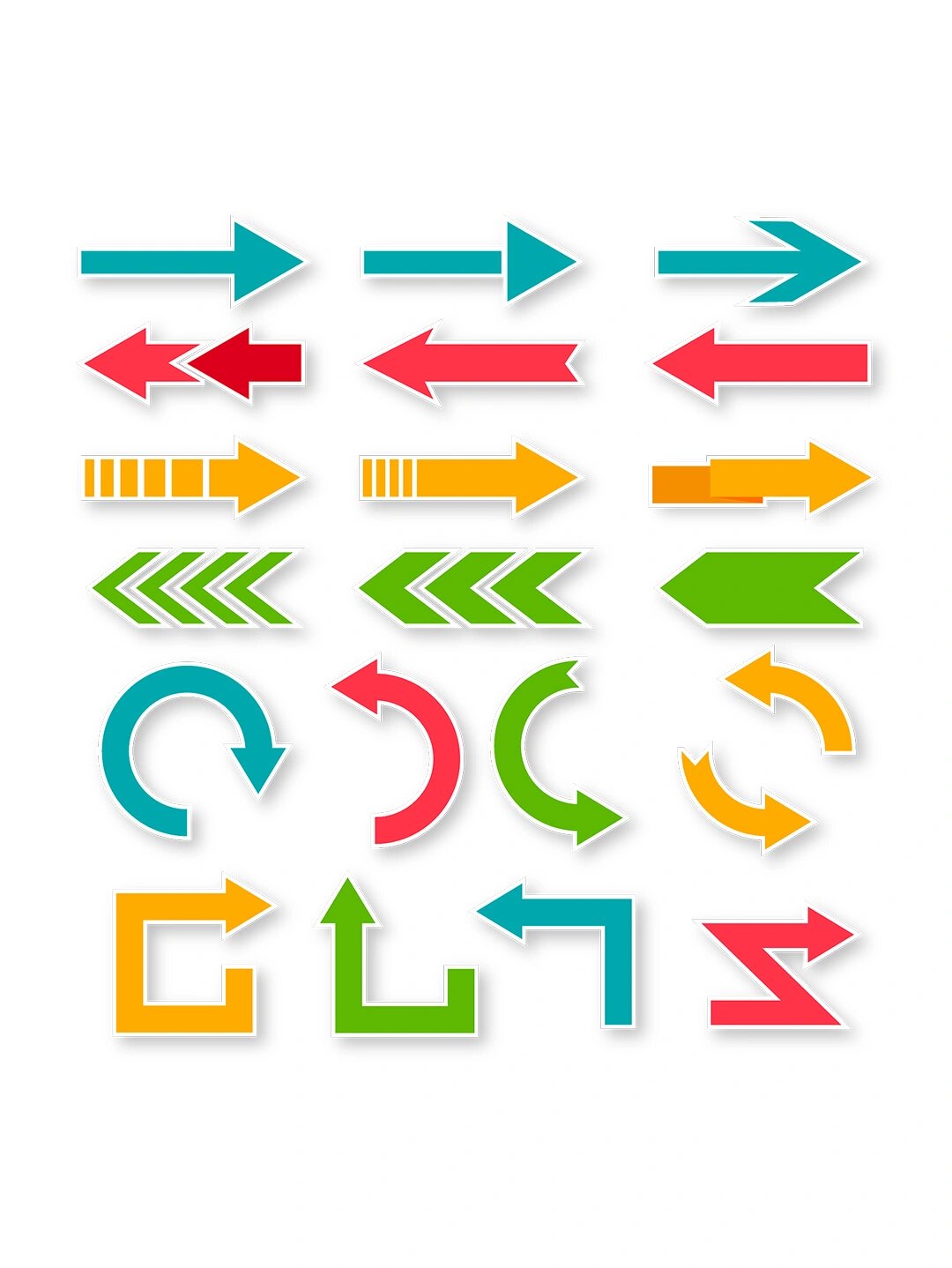 箭头元素图标💘免扣素材