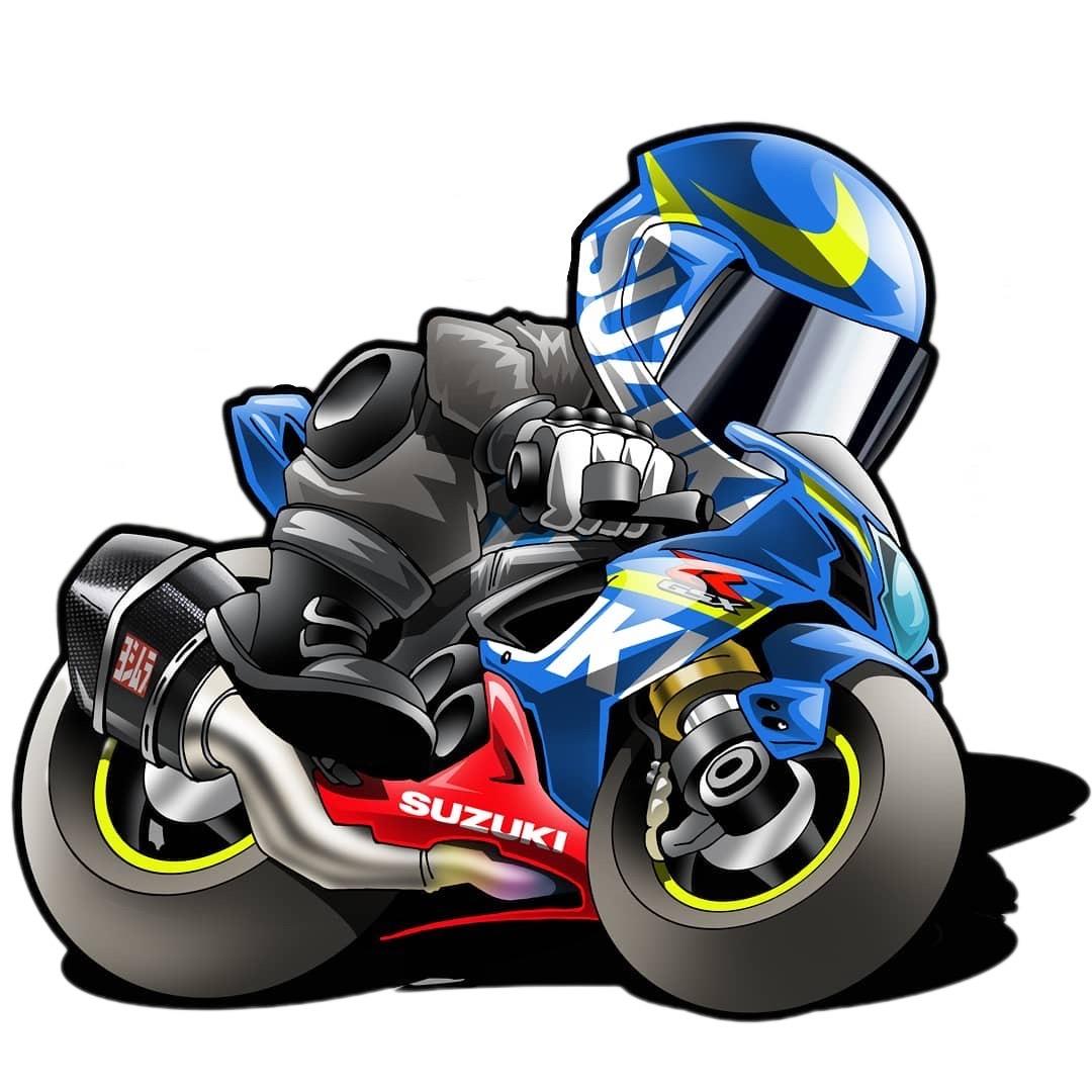 153弹:机车手绘漫画 q版头像