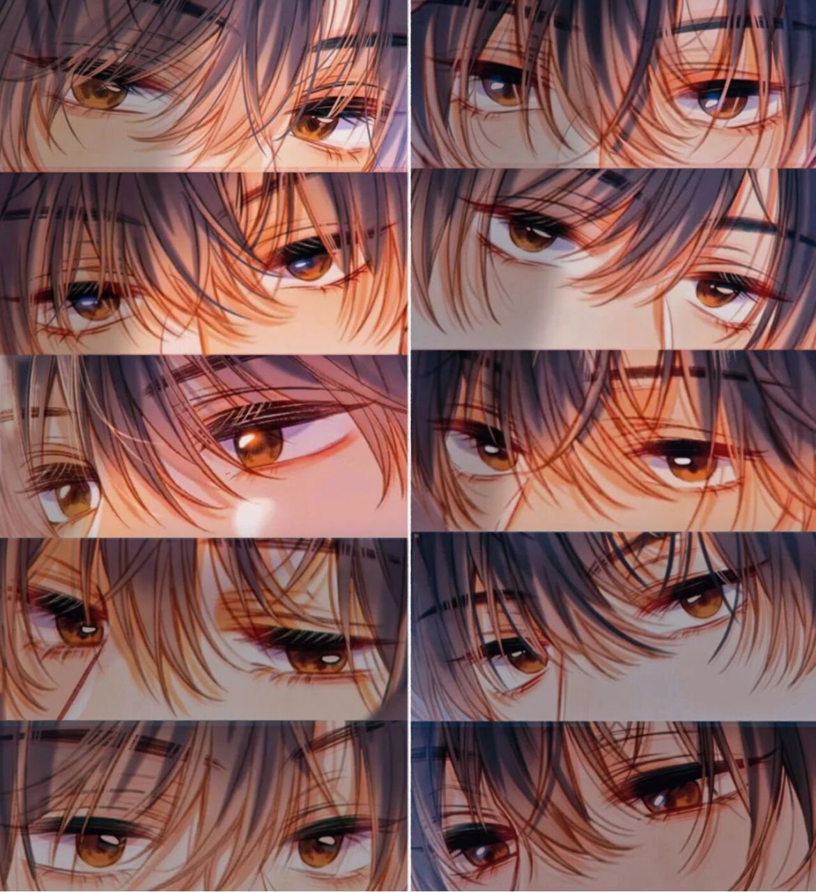 听说段嘉许有一双很出圈的桃花眼 78"微微上挑的桃花眼,浅棕色的