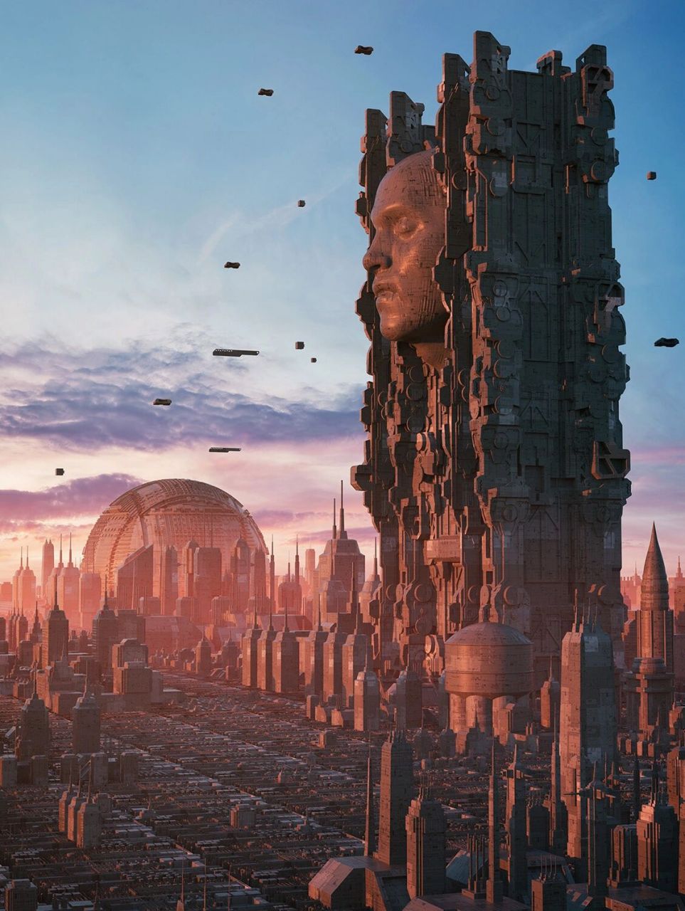 灵感图集|科幻电影般的未来城市 annibale siconolfi是一名来自意大利