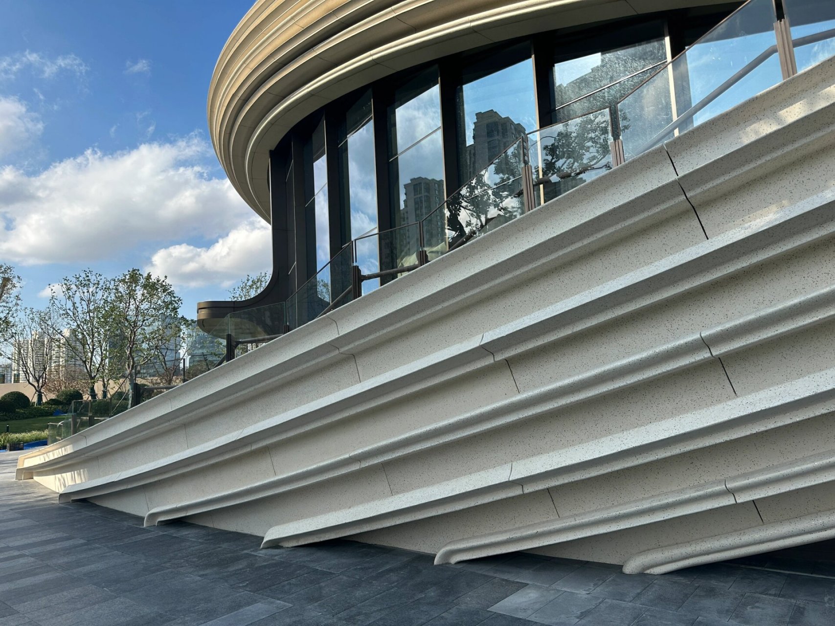 西岸漩心x grc x heatherwick thomas heatherwick的上海第四作西岸漩