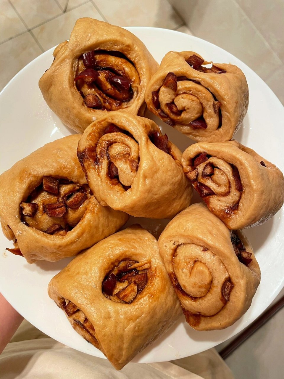 手撕黑芝麻红糖馒头 喜欢吃甜食吃面食的姐妹不要错过这款馒头,简单