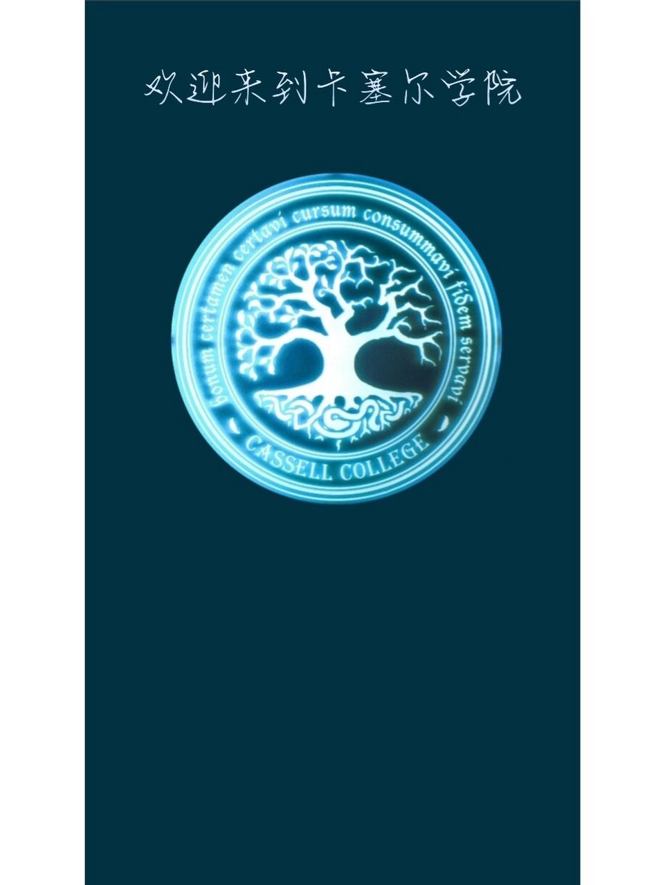 帮我选个卡塞尔学院校徽壁纸 啊啊啊 我选择困难症 有边框的好看,还是