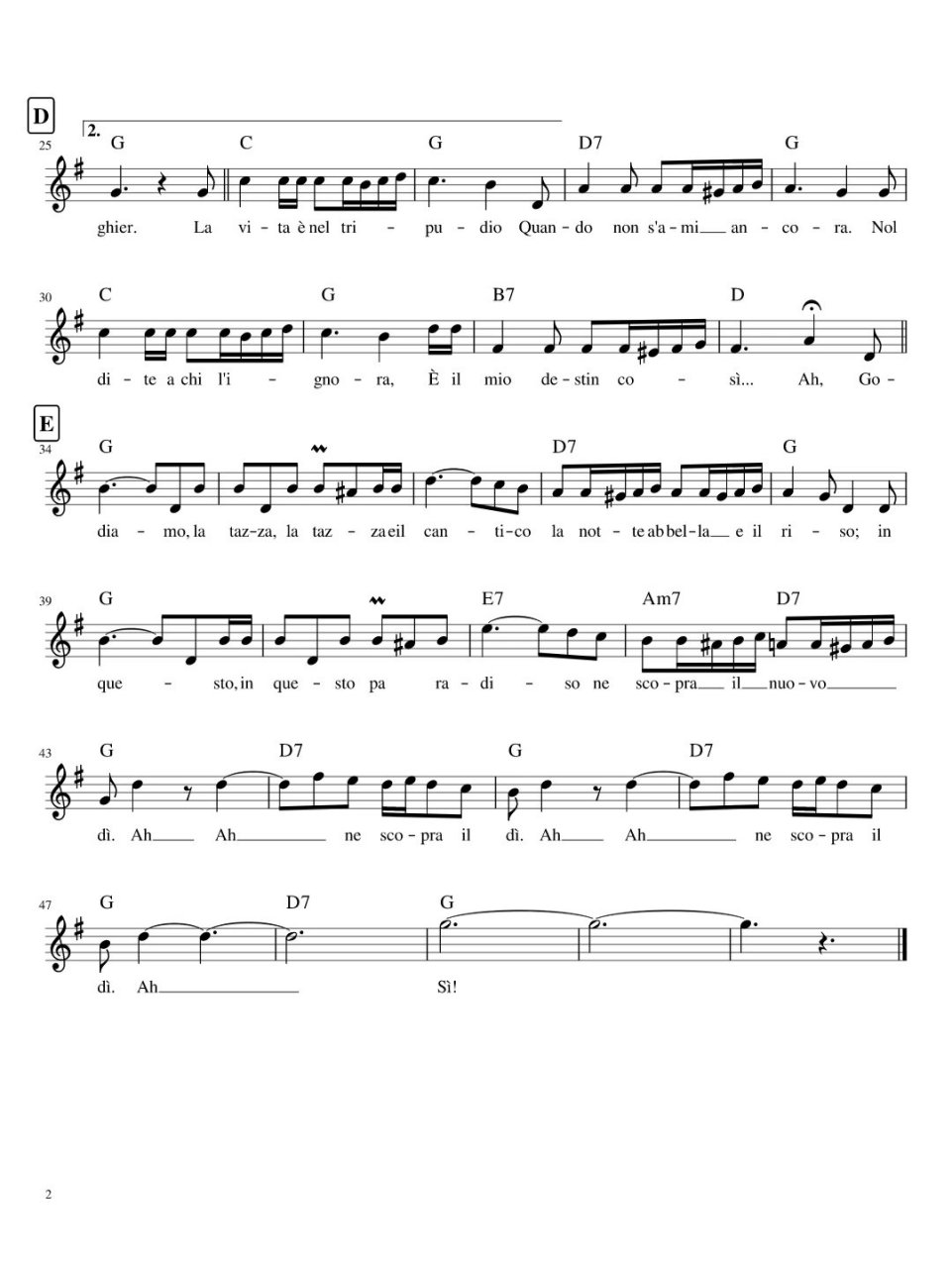 歌剧茶花女《饮酒歌》🌺长笛小提琴谱 《茶花女》意大利作曲家