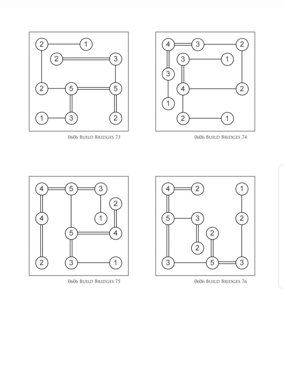 数桥谜题—激活孩子的数学思维 它全名叫纵横海岛数桥谜题, 需要通过