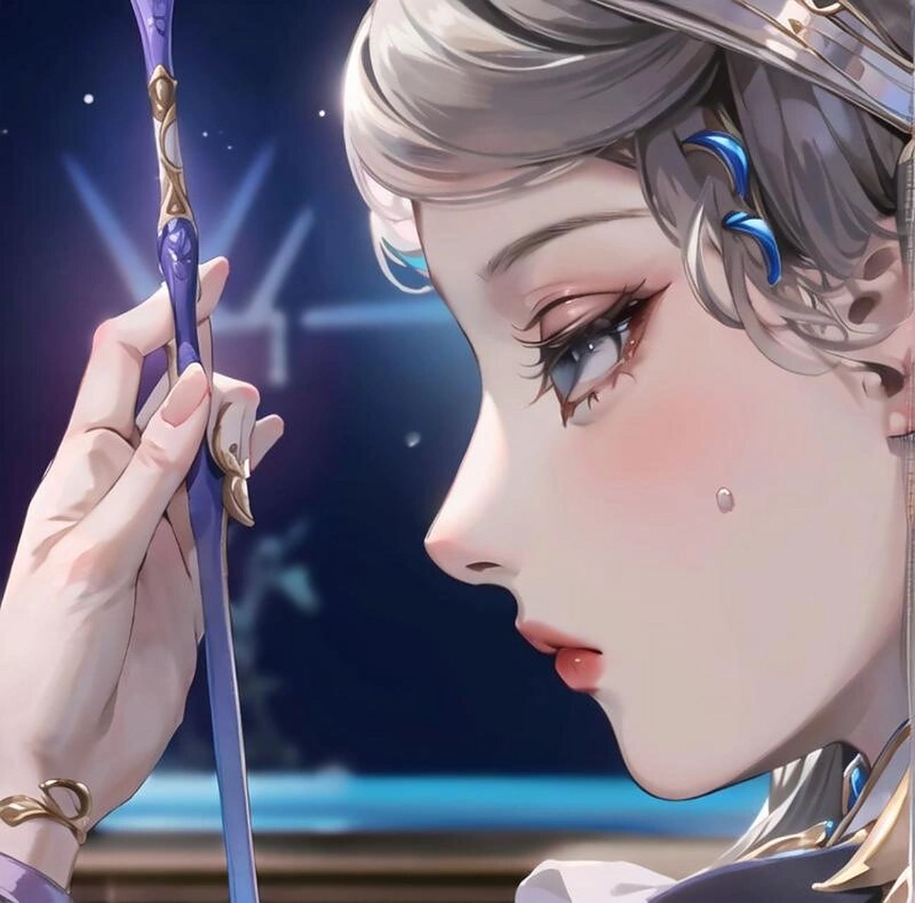 时间公主ai图片头像(2) 9815水印 禁止盗图 美图秀秀