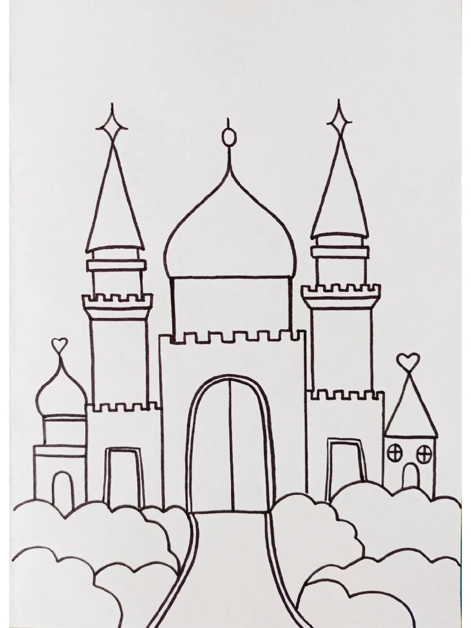 彩色城堡 童话故事里的美好世界