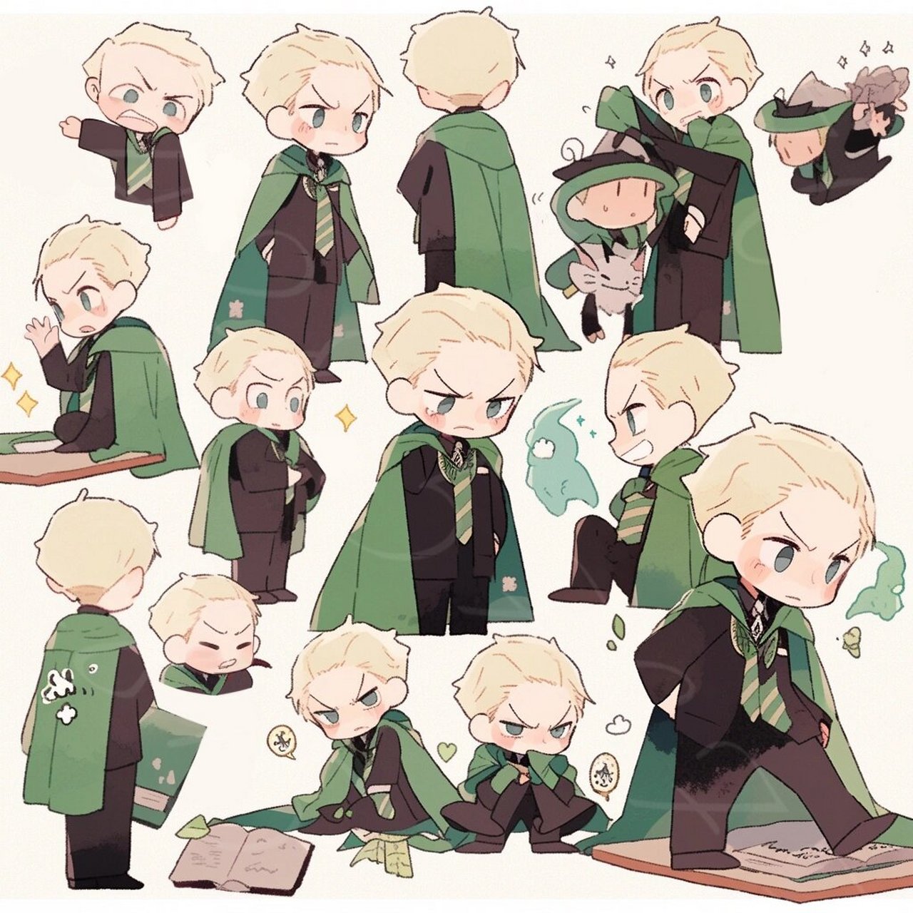 哈利波特|德拉科·马尔福 draco malfoy 表情包
