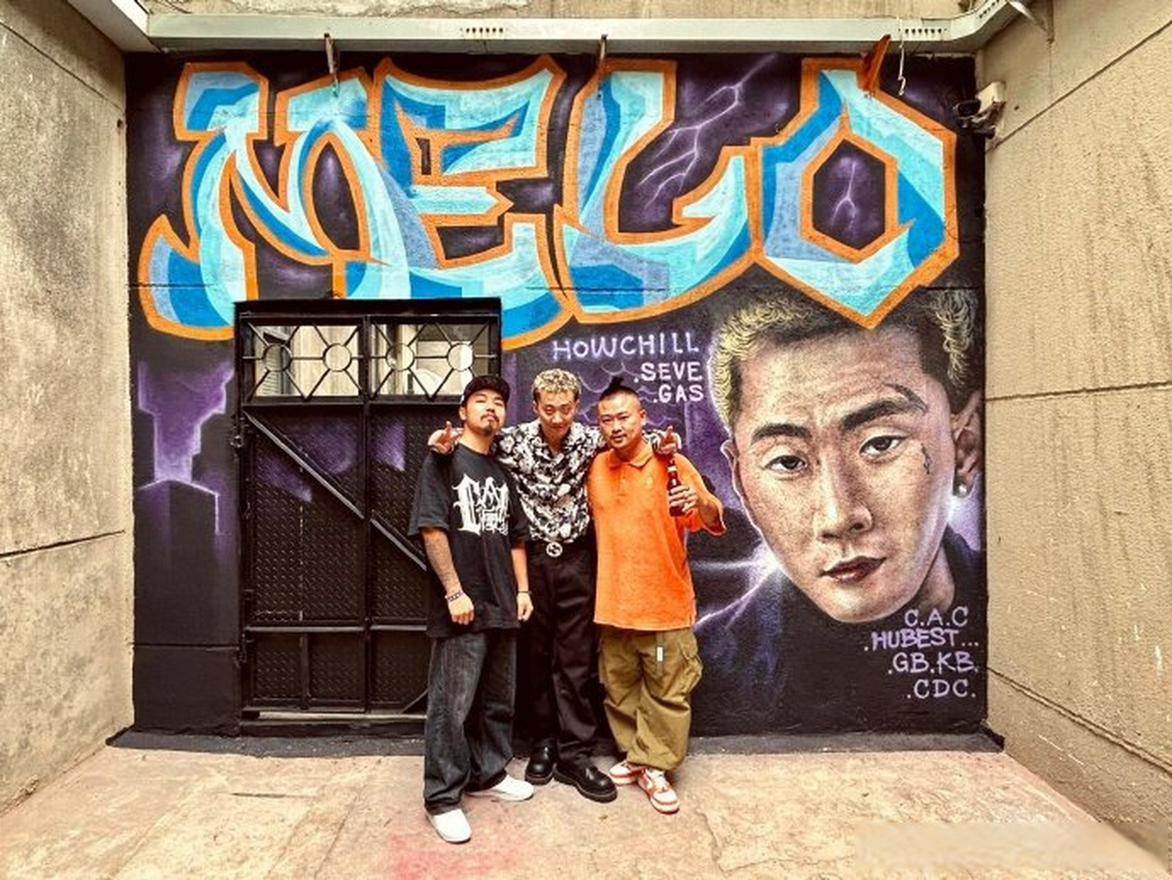 melo谢宇杰的街头涂鸦怎么样?97  #melo墨龙# #中国说唱巅峰对决
