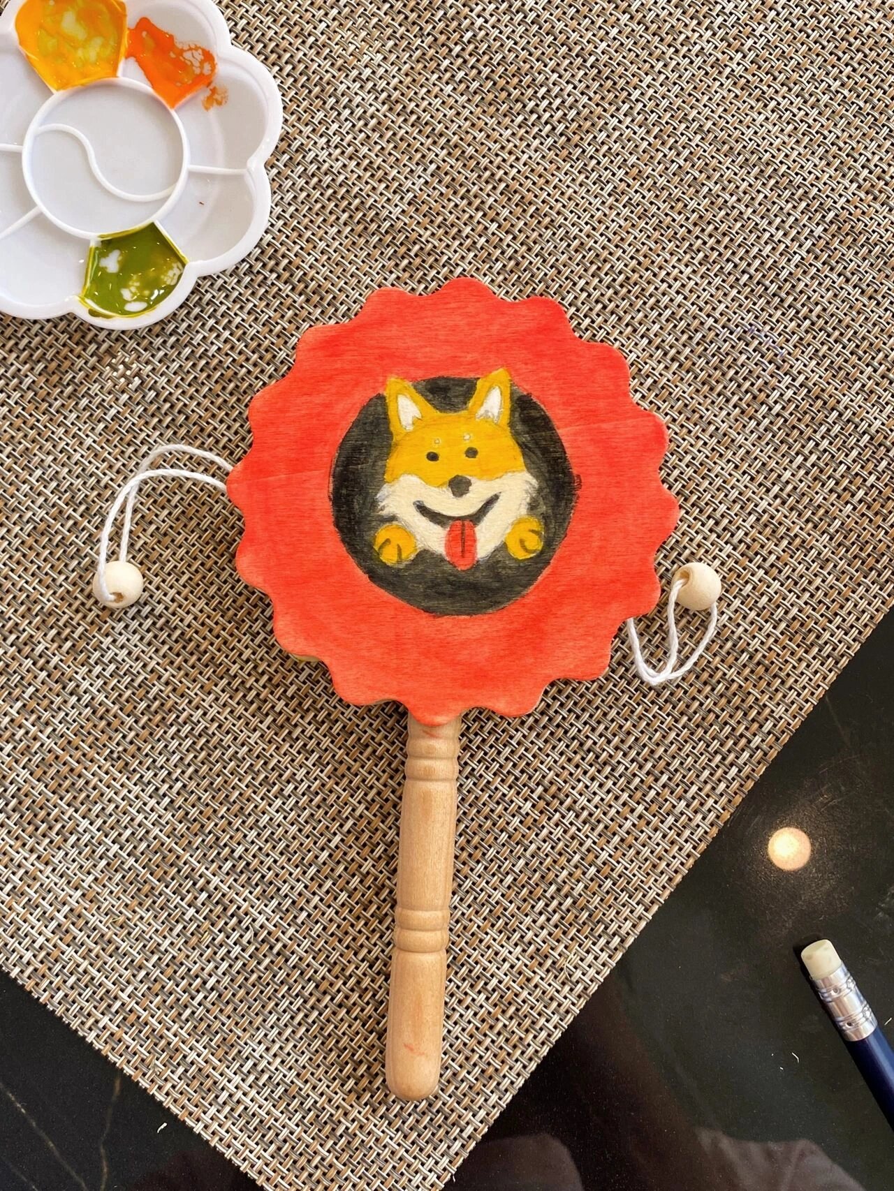 活动推荐|拨浪鼓diy 拨浪鼓是一种古老又传统的民间时乐器和玩具,出现