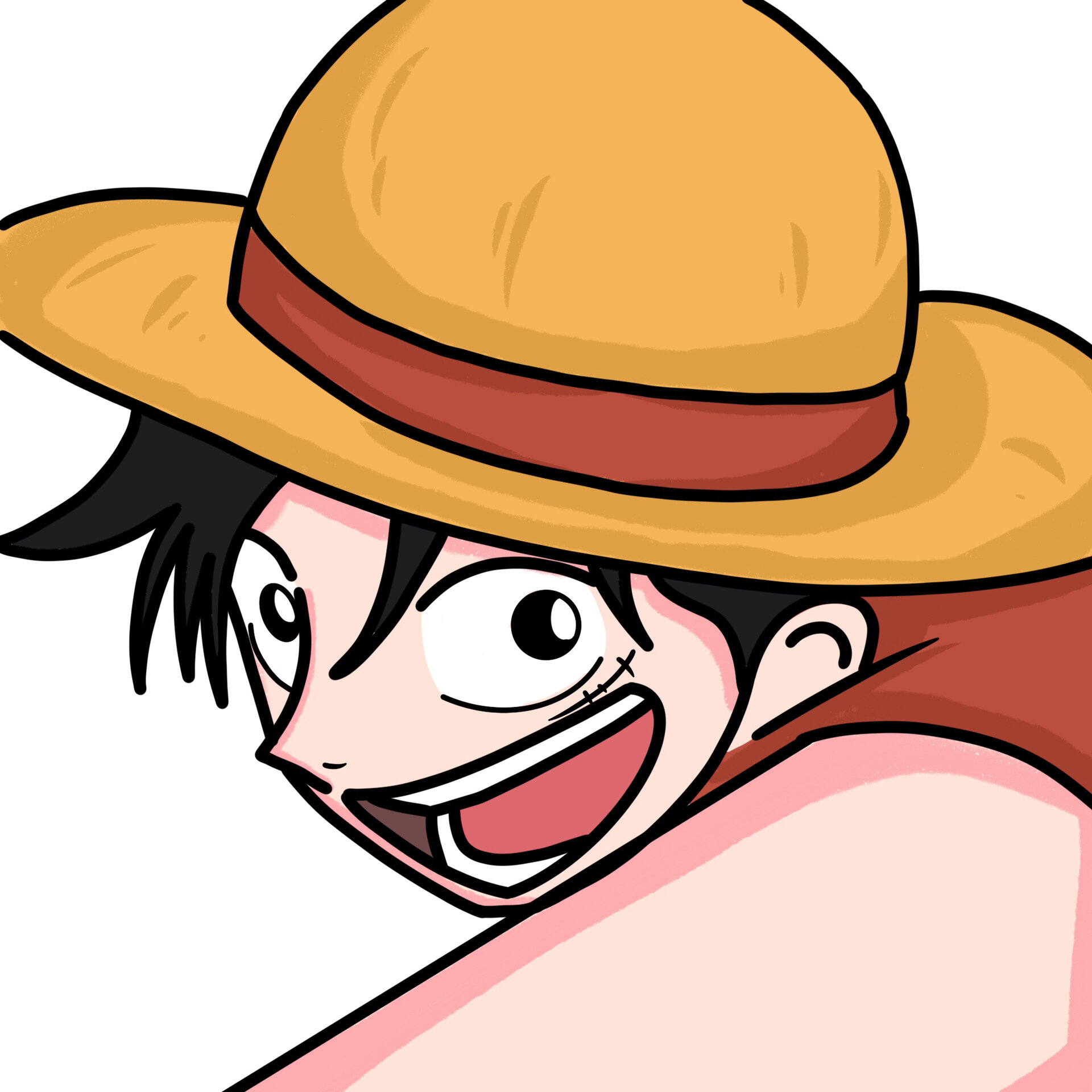 海贼王情侣头像|路飞和娜美的第一次相遇