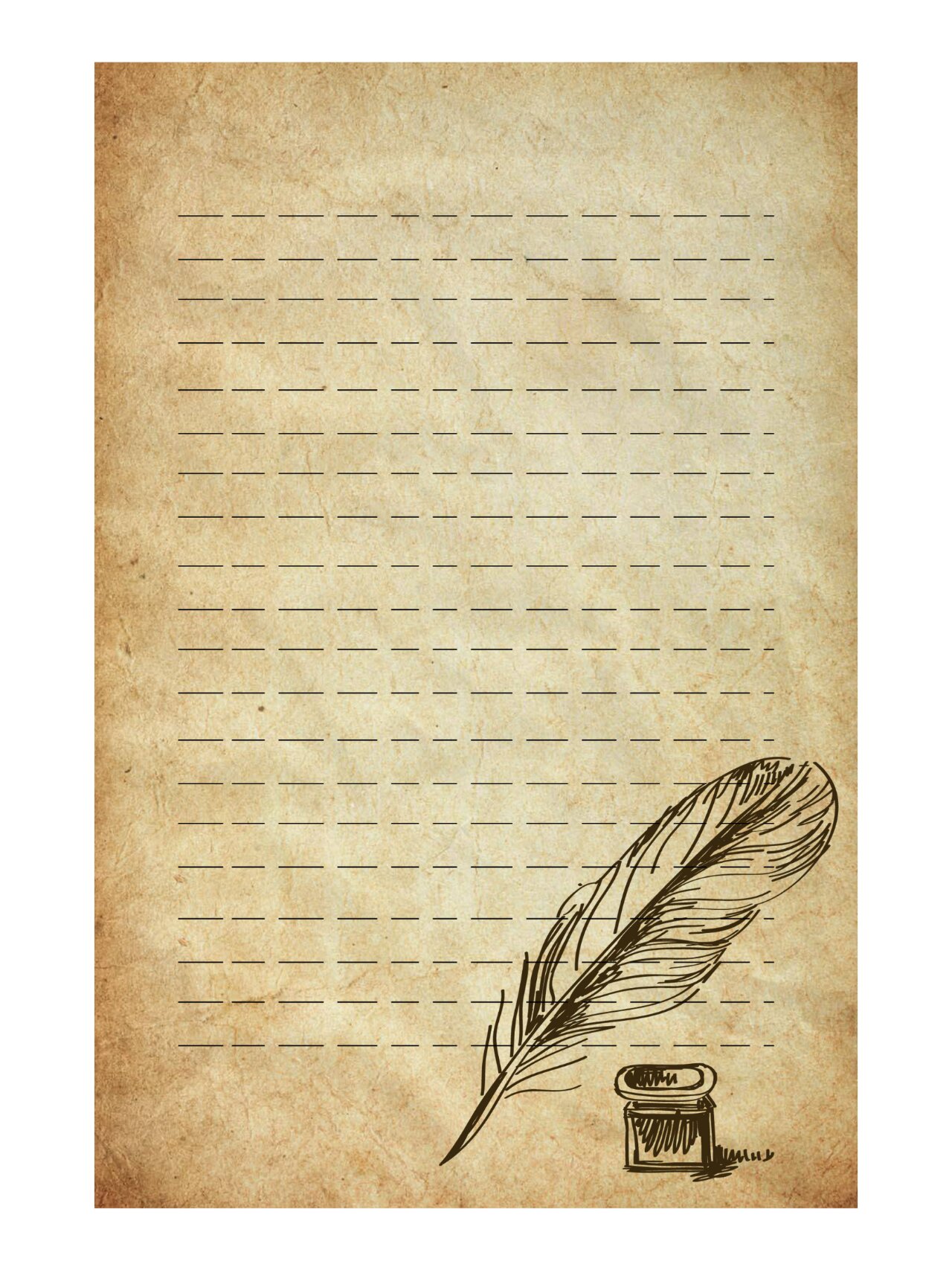 99素材分享 | 古风信纸背景素材