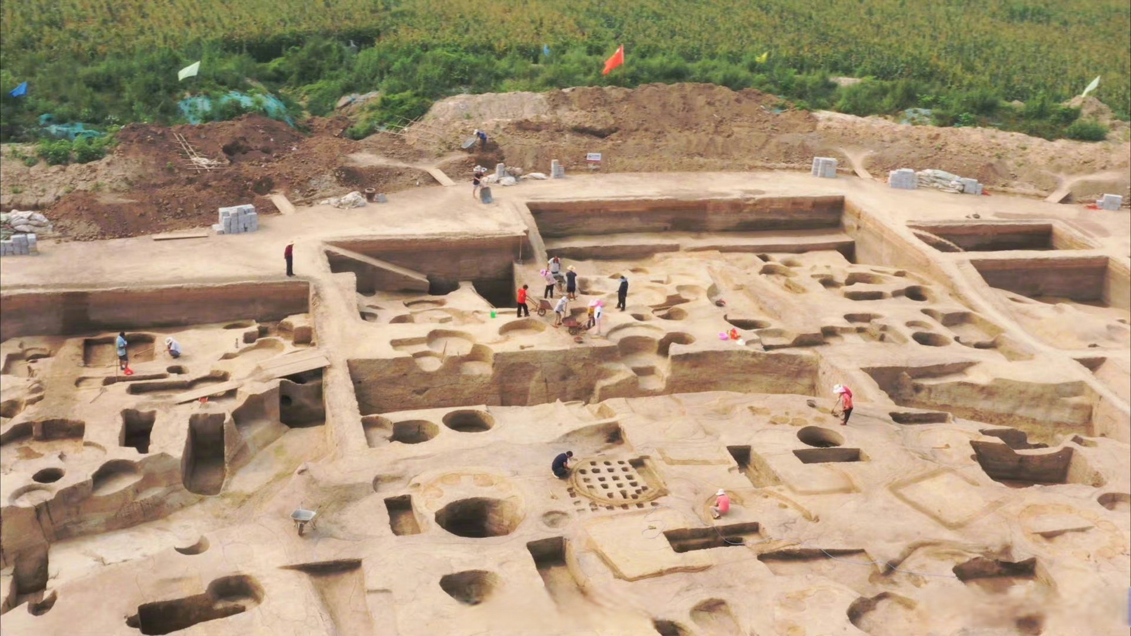 【淮阳时庄遗址见证四千年前种田囤粮已刻入国人dna】#七港口众星捧月