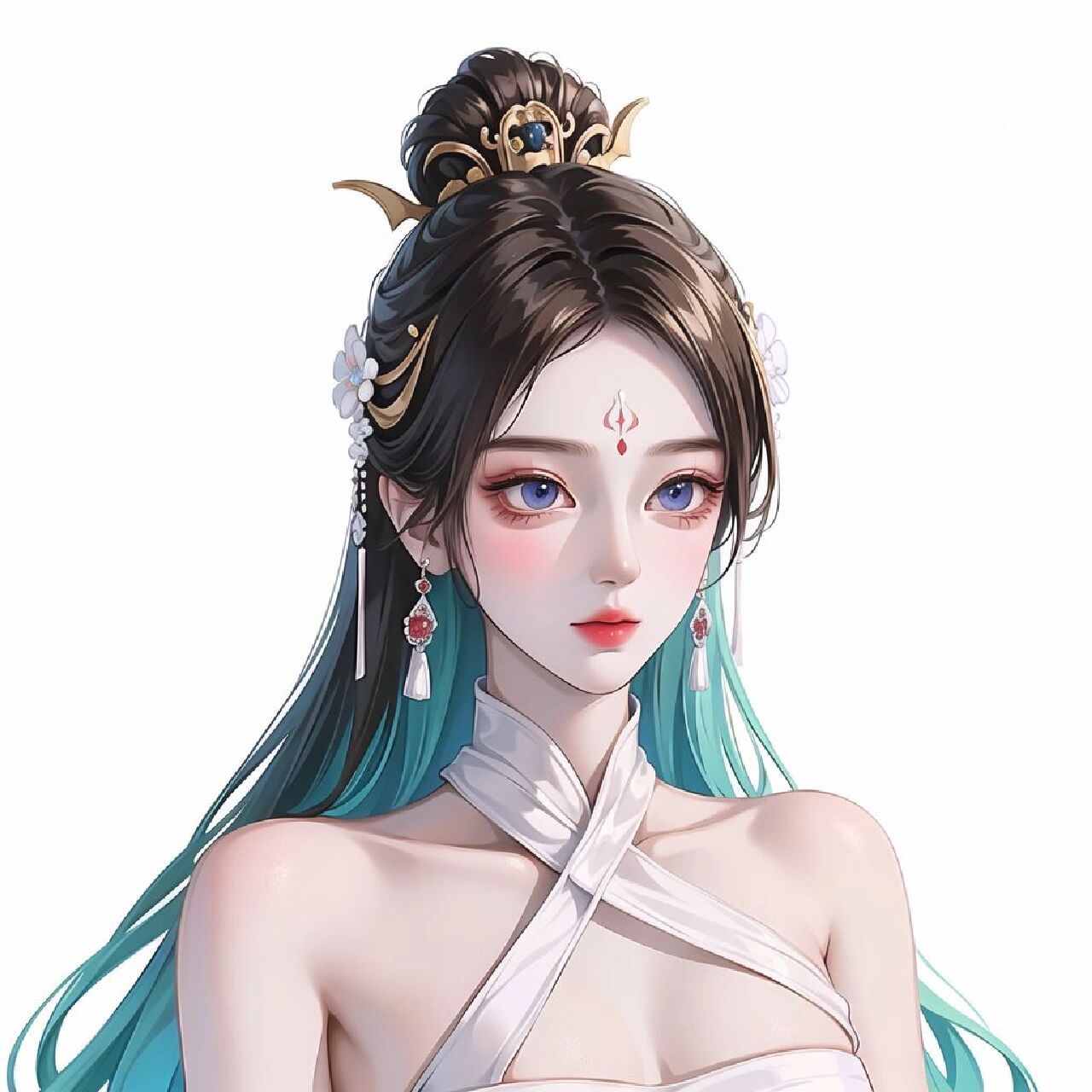 棕色系|女生头像-舞姬动,百媚生