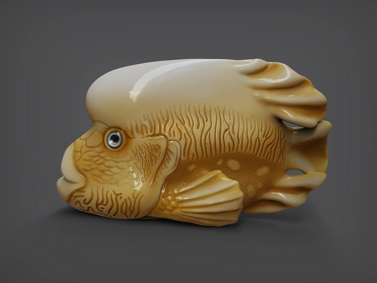 苏眉苏眉鱼～ 今年第一个zb的雕刻嘿嘿97