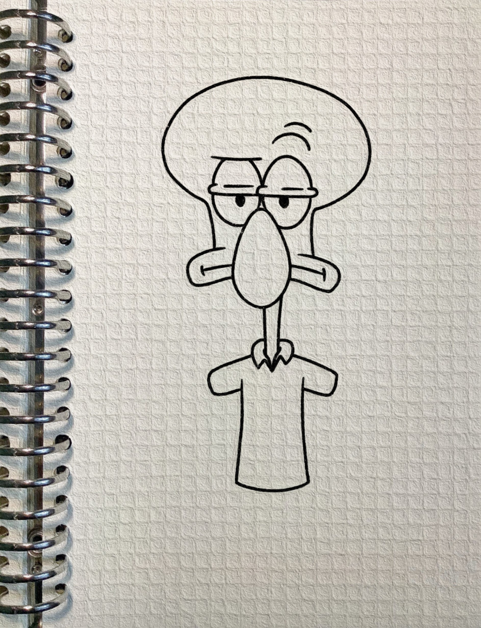 今日分享简笔画(50)章鱼哥(内有过程) 我会让海绵宝宝的最后几个小时