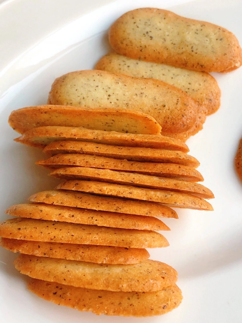 香脆伯爵红茶猫舌头饼干|简单|消耗蛋白 猫舌饼干口感超香脆,做法简单