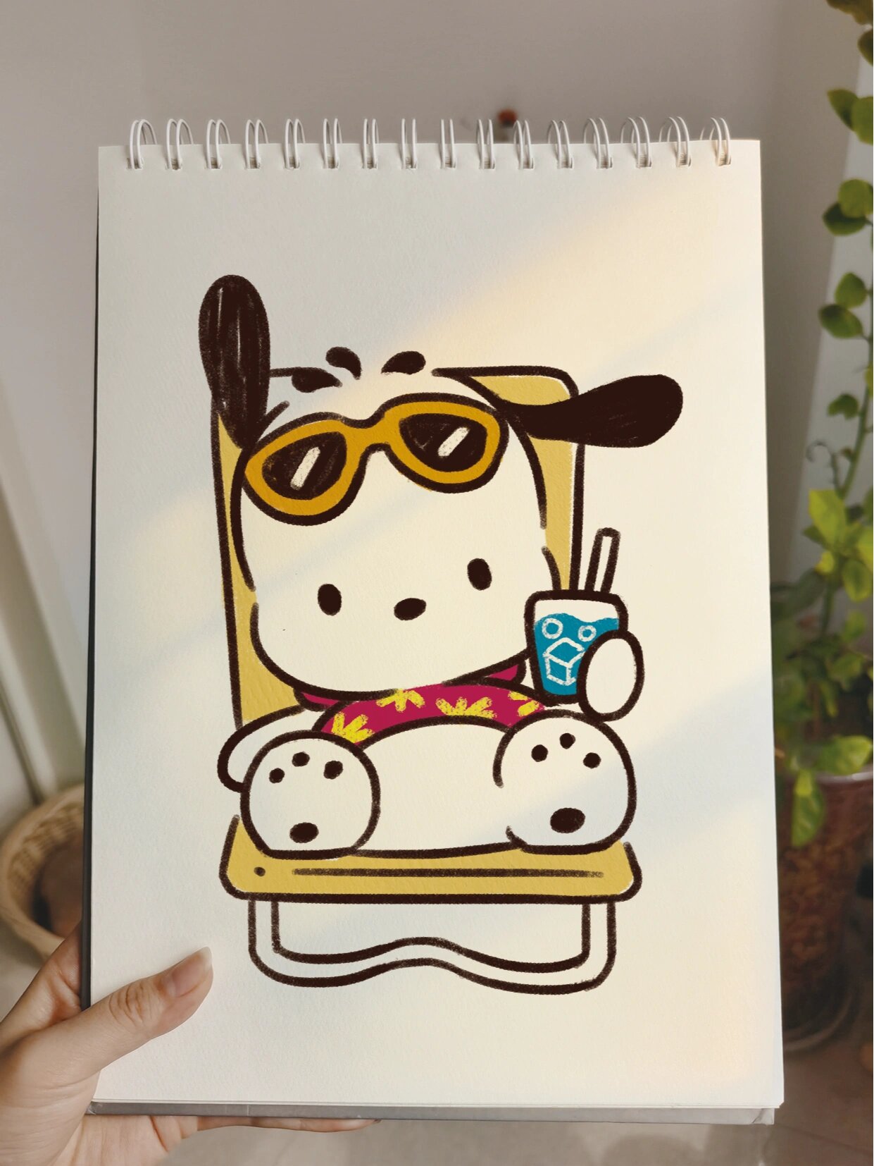 零基础手绘教程|三丽鸥|帕恰狗|绘画|可爱