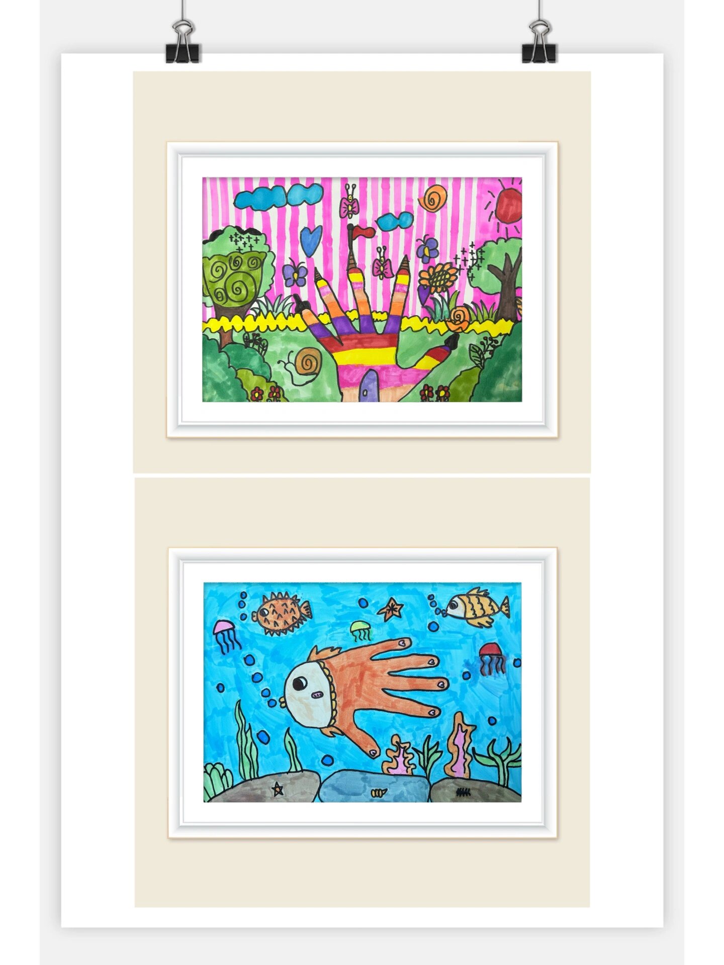 学生作品|《手形的联想》