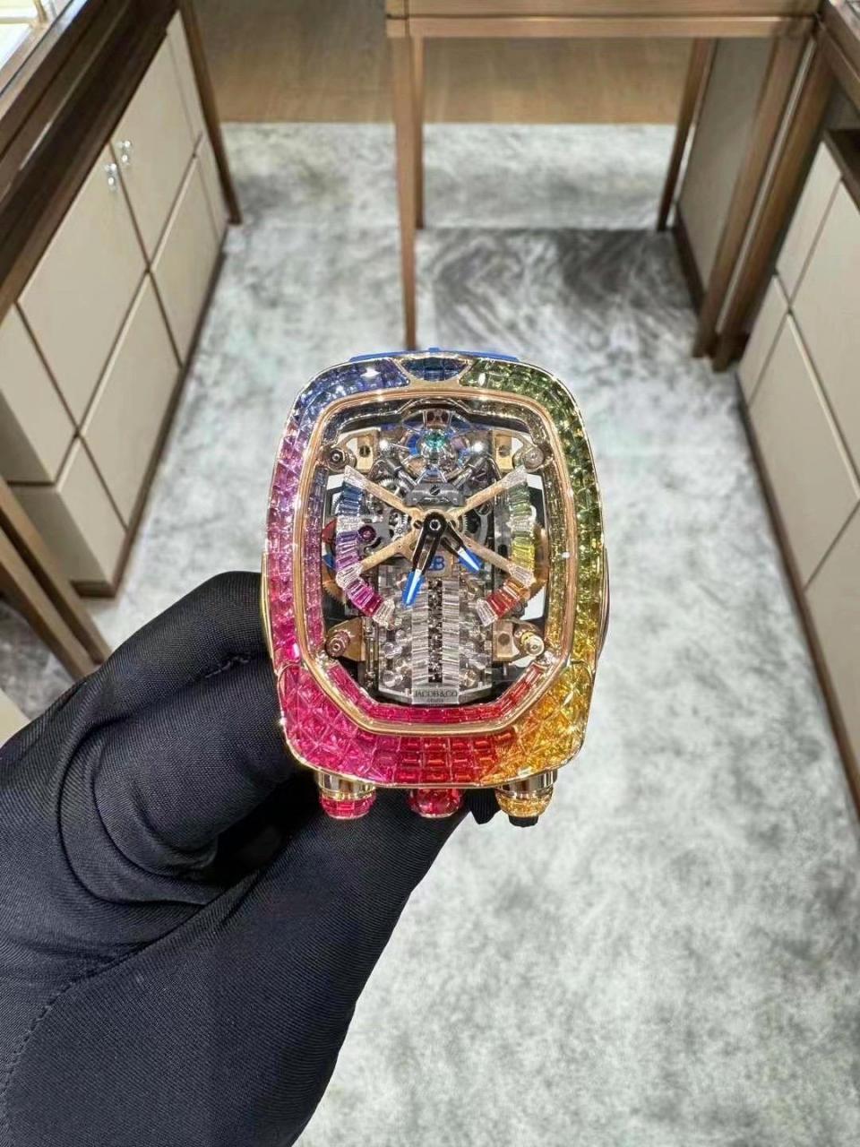 捷克豹布加迪彩虹96.全球限量一枚 4xx万