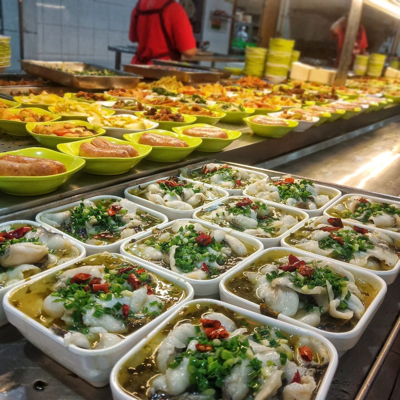 浙江师范大学  食堂 杏园二楼,桂苑一楼 萌新来恰饭呀