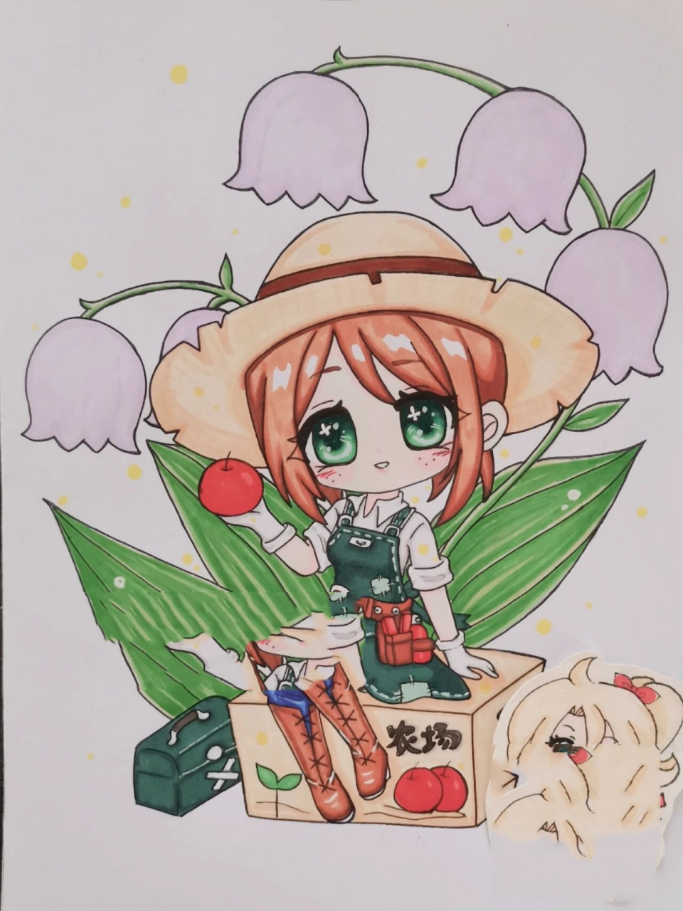 第五人格园丁原创简笔画手绘画画的日常教程 原创(第6幅) 出自:第五