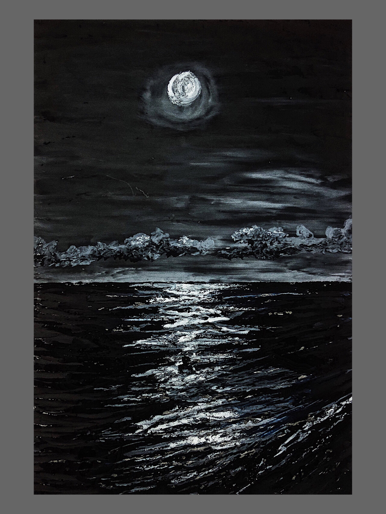 油画棒|黑色系列·壁纸