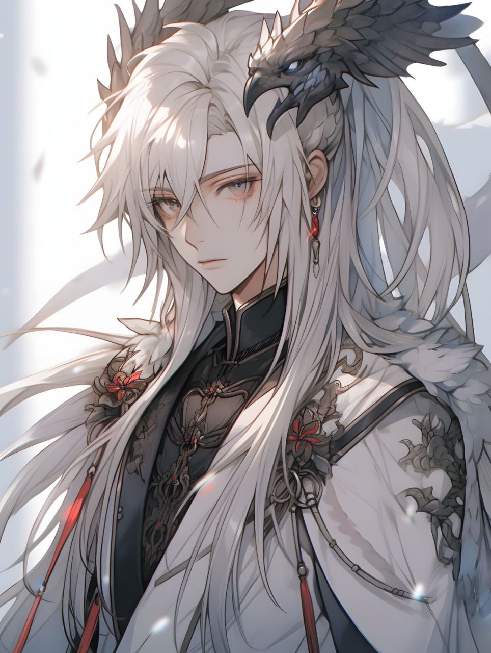 优质男头 | 第七期 白发男生 高贵感满满